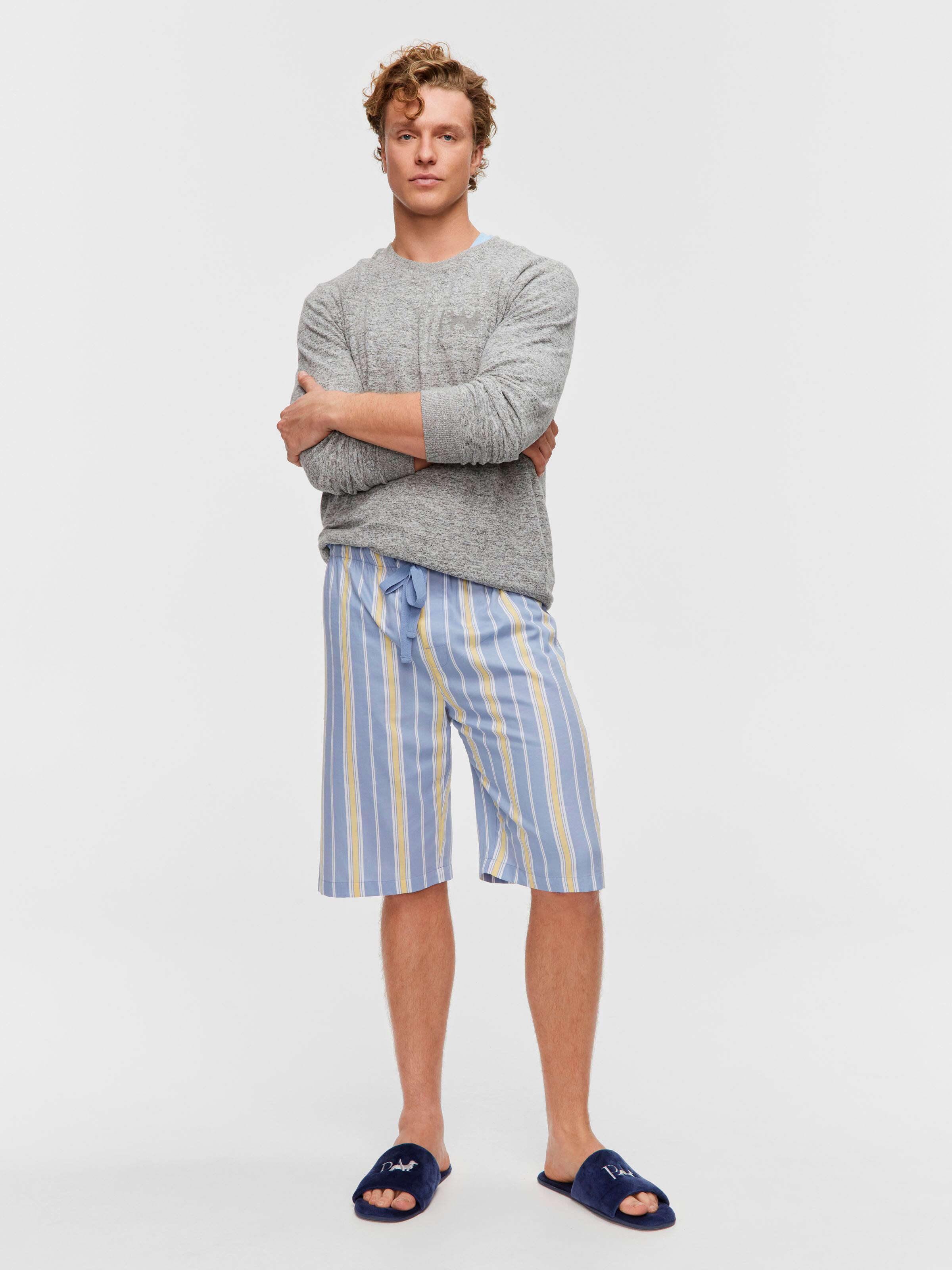 Stripe Sleep Short