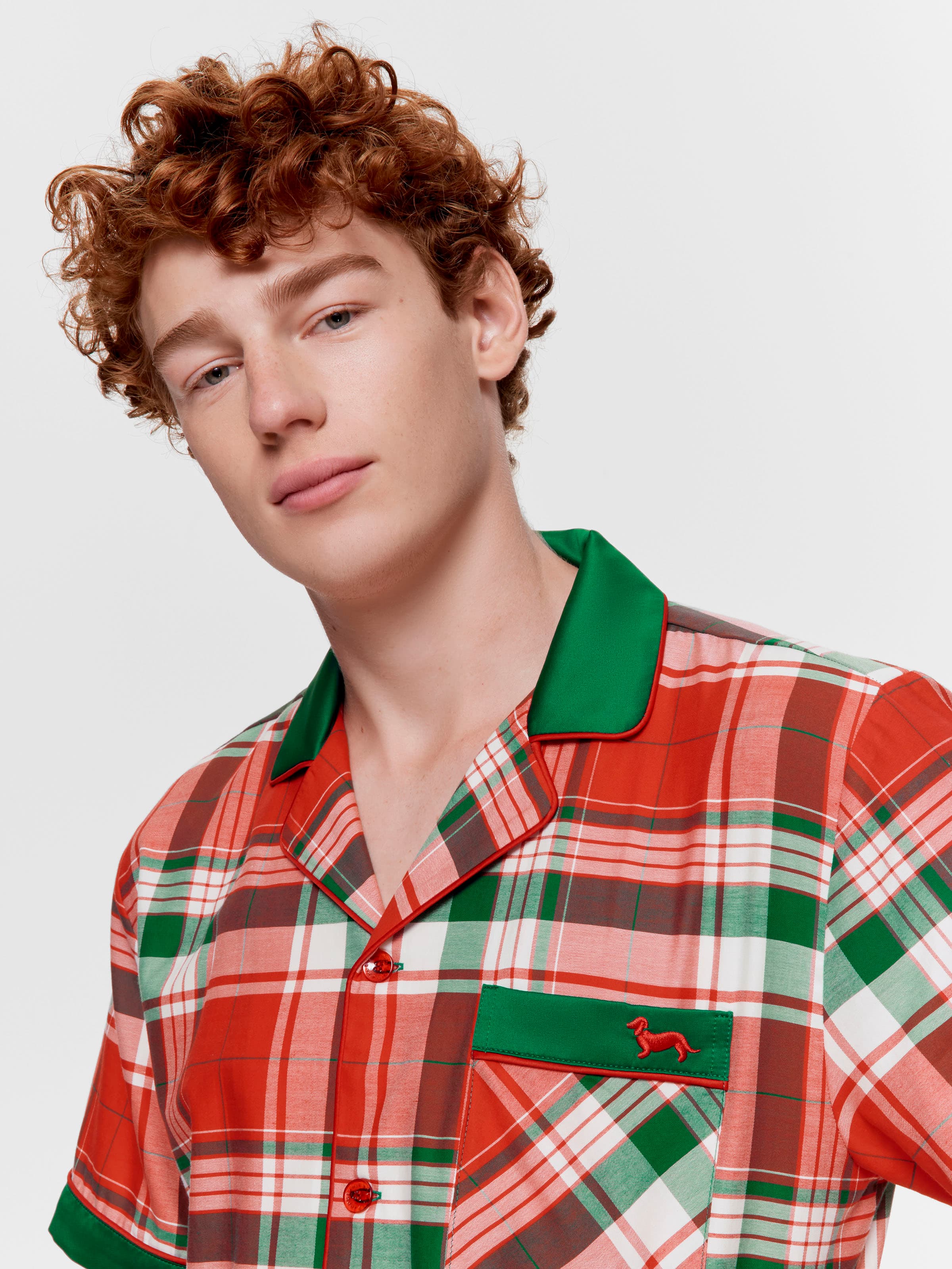 Tartan 100% Cotton Short Sleeve Shirt
