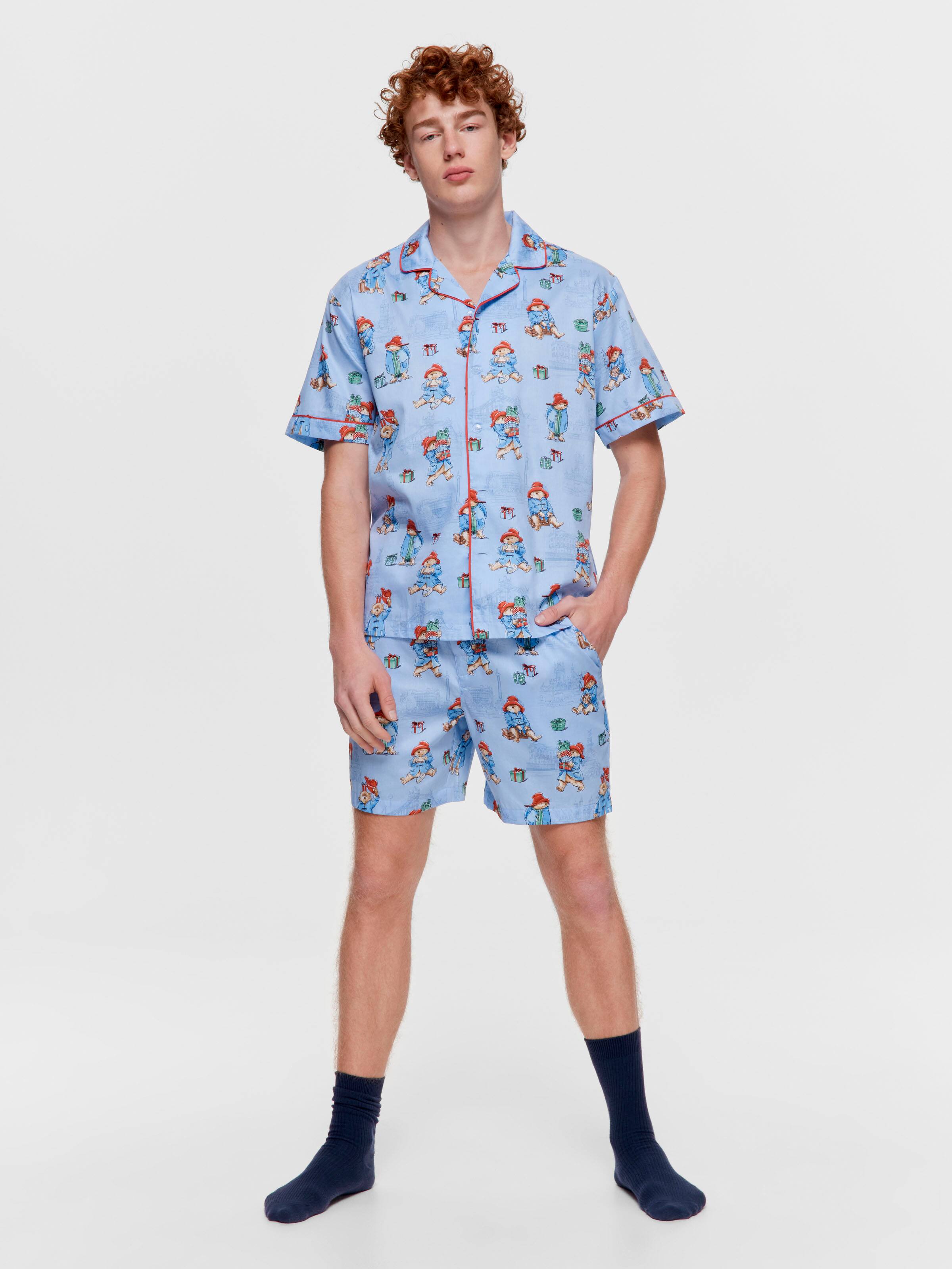 Paddington 100% Cotton Short Sleeve Pj Set