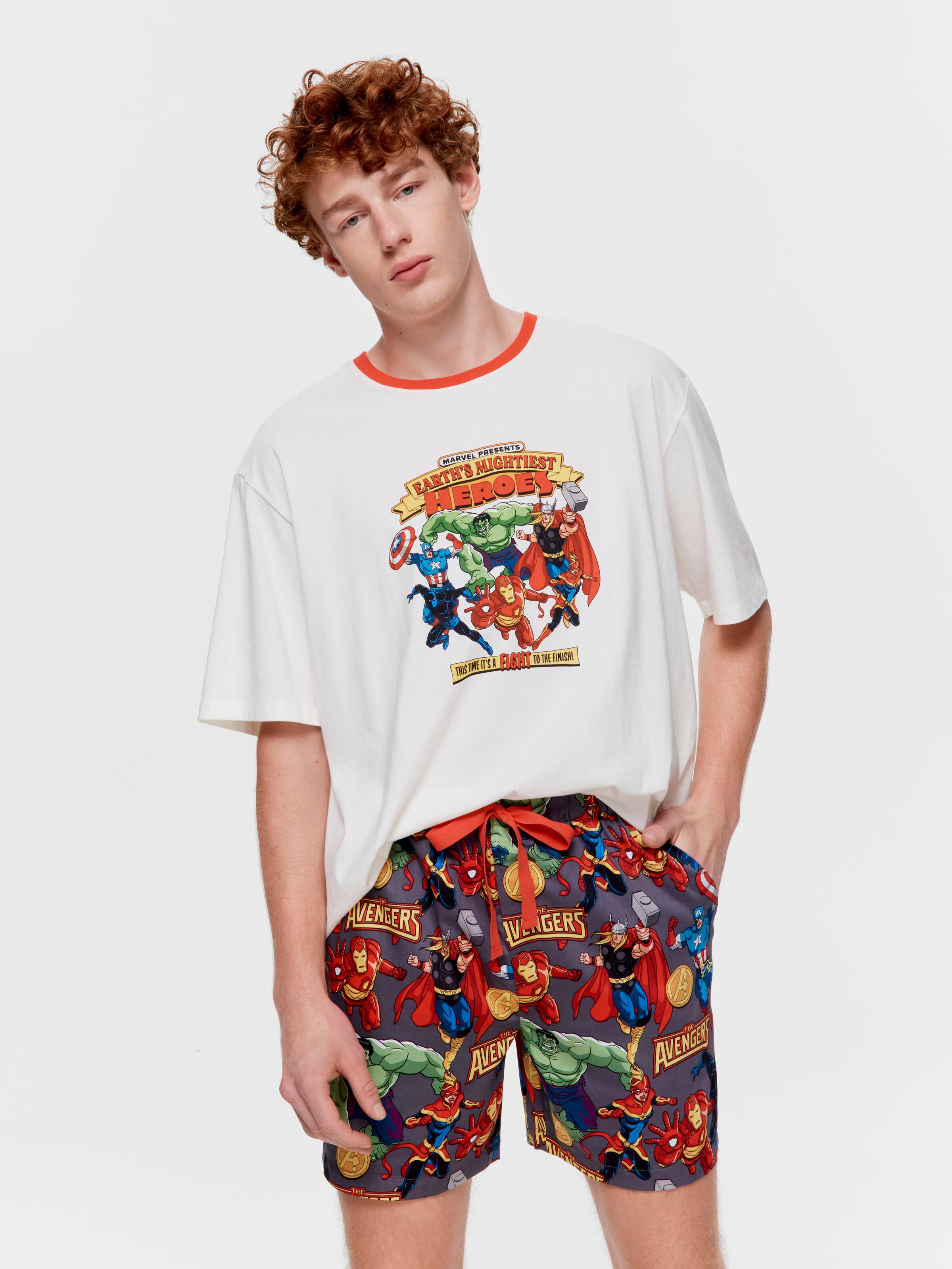 The Avengers 100% Cotton Mid Short