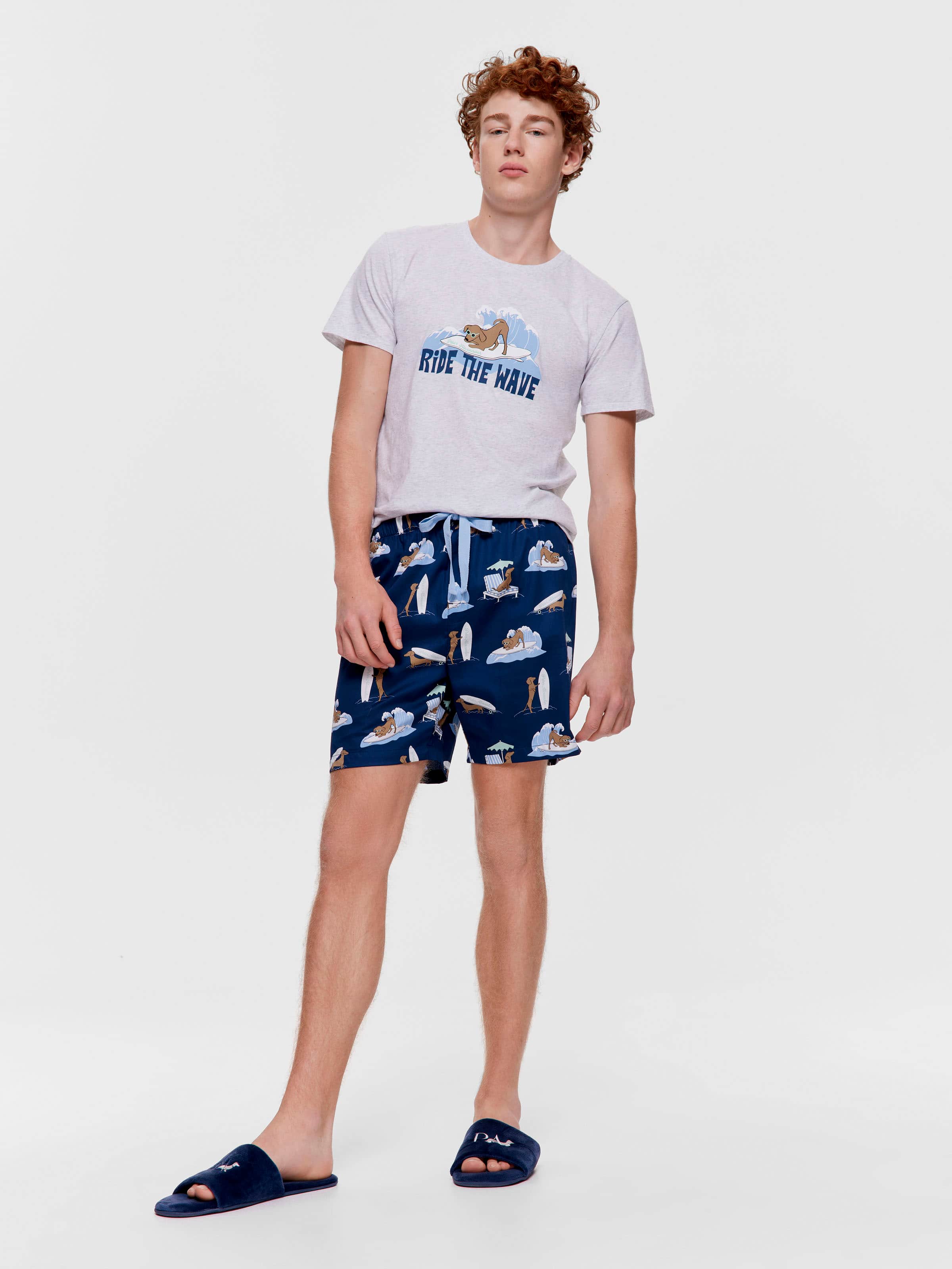 Beach Penny 100% Cotton Mid Short