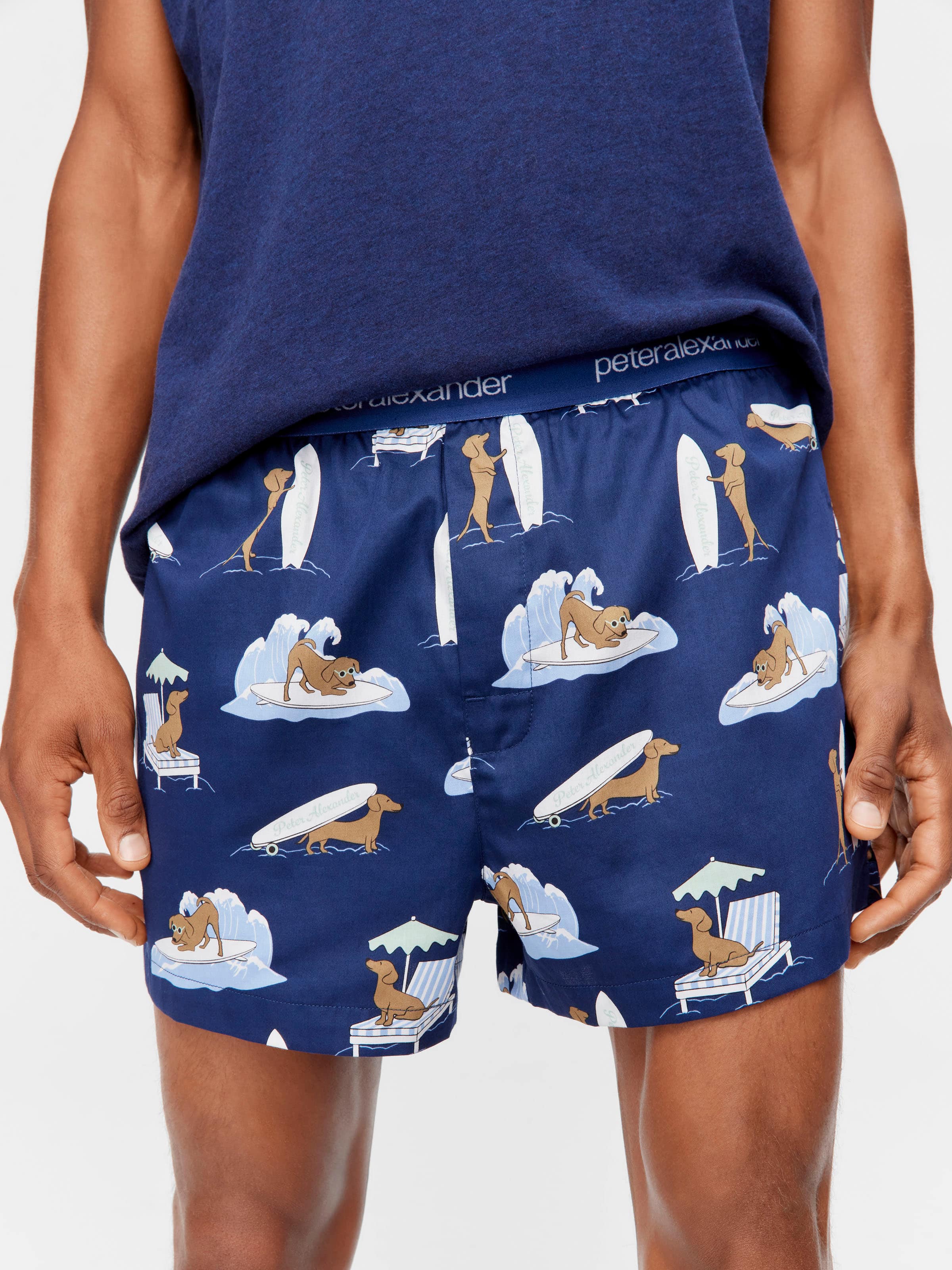 Beach Penny 100% Cotton Boxer Short
