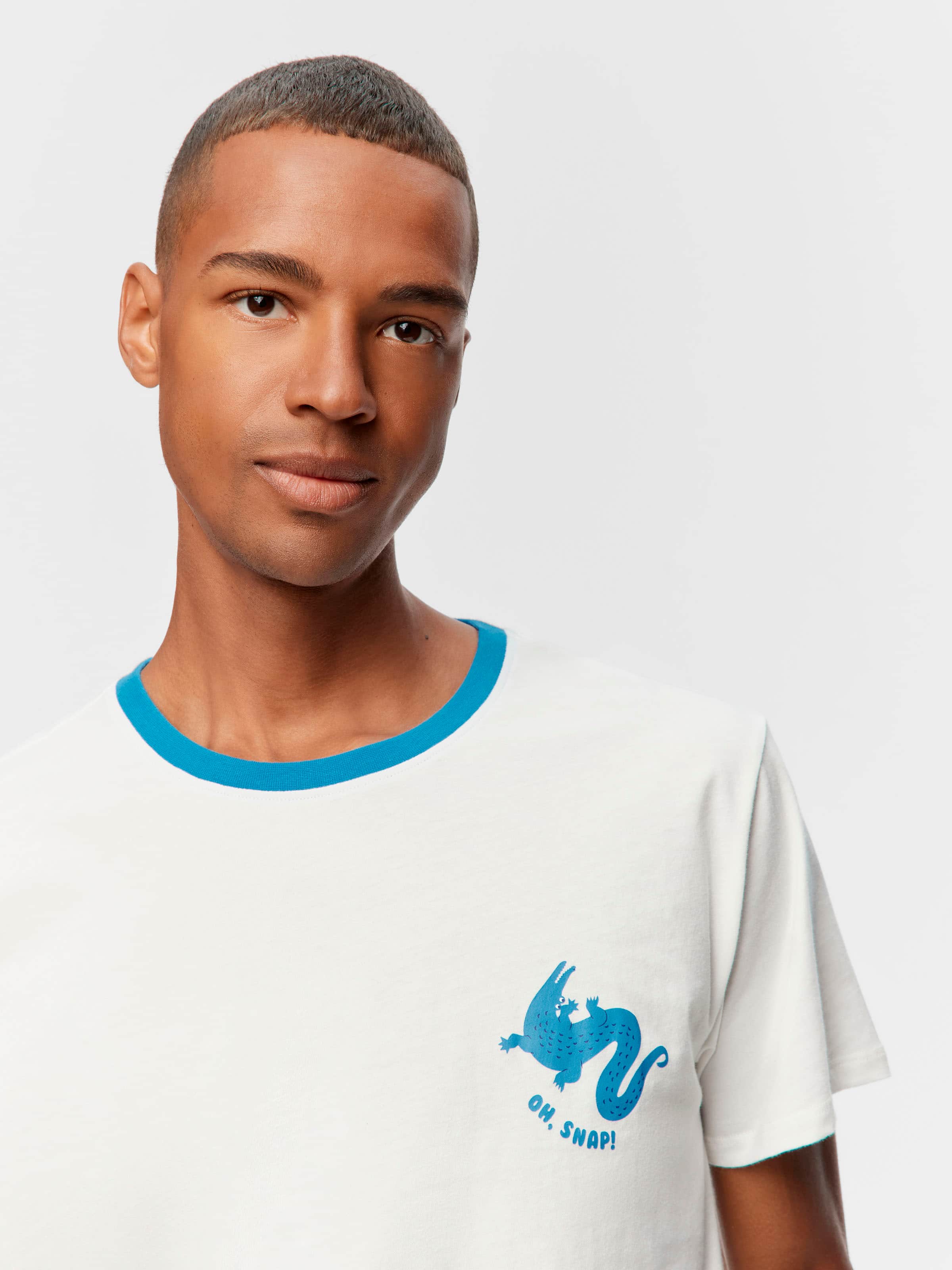 Oh Snap Crocodile 100% Cotton Tee