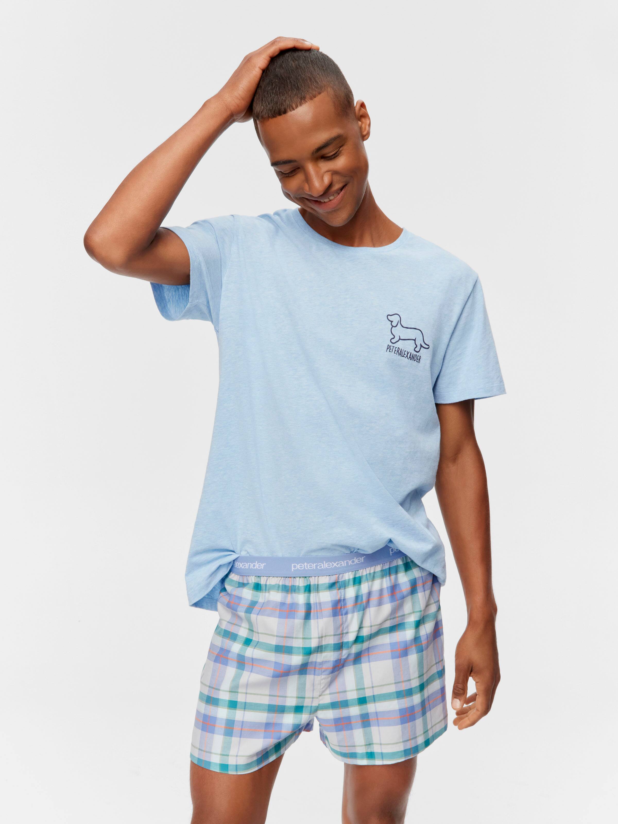 Summer Check 100% Cotton Boxer Short