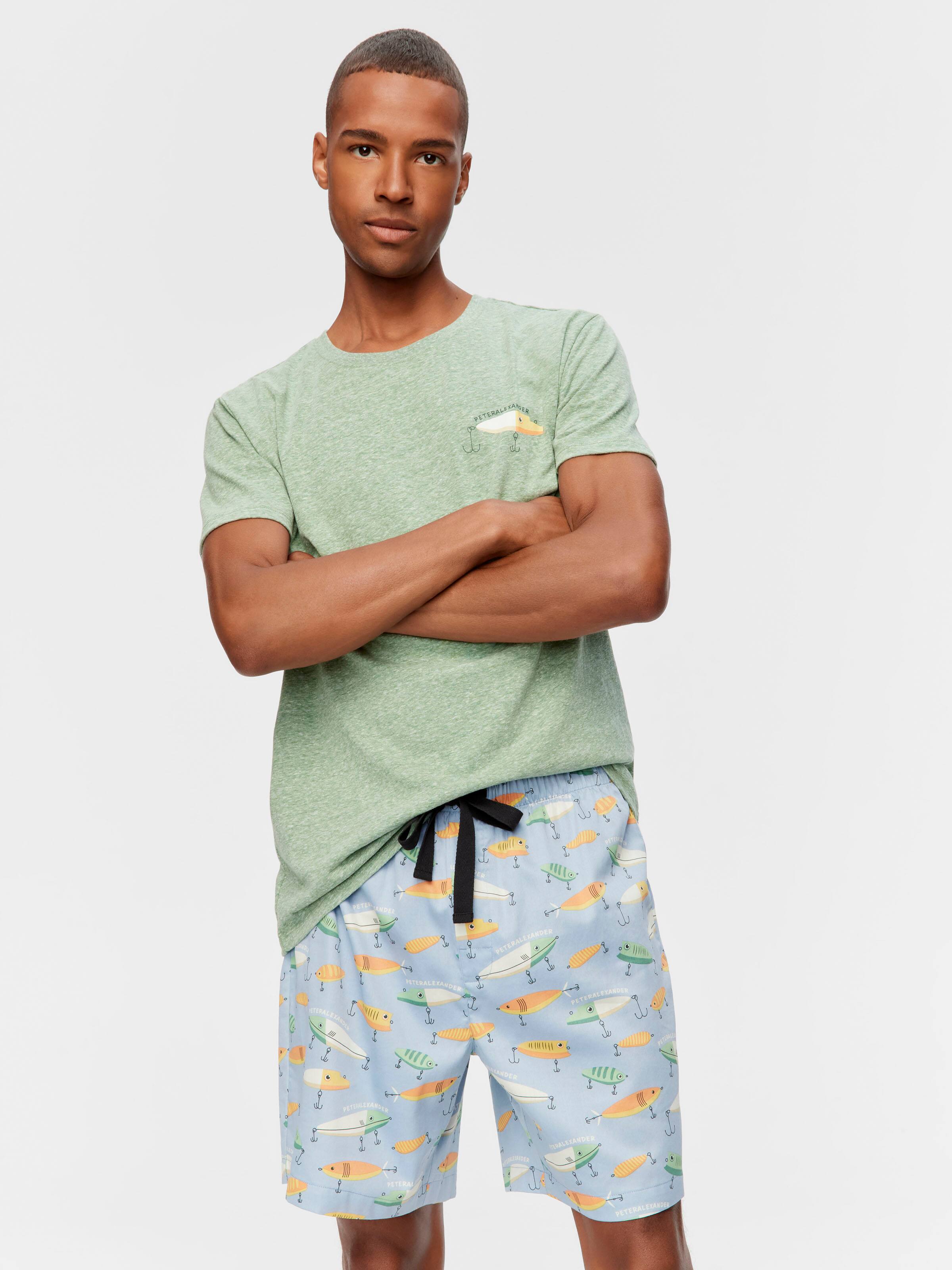 Let's Fish 100% Cotton Mid Short