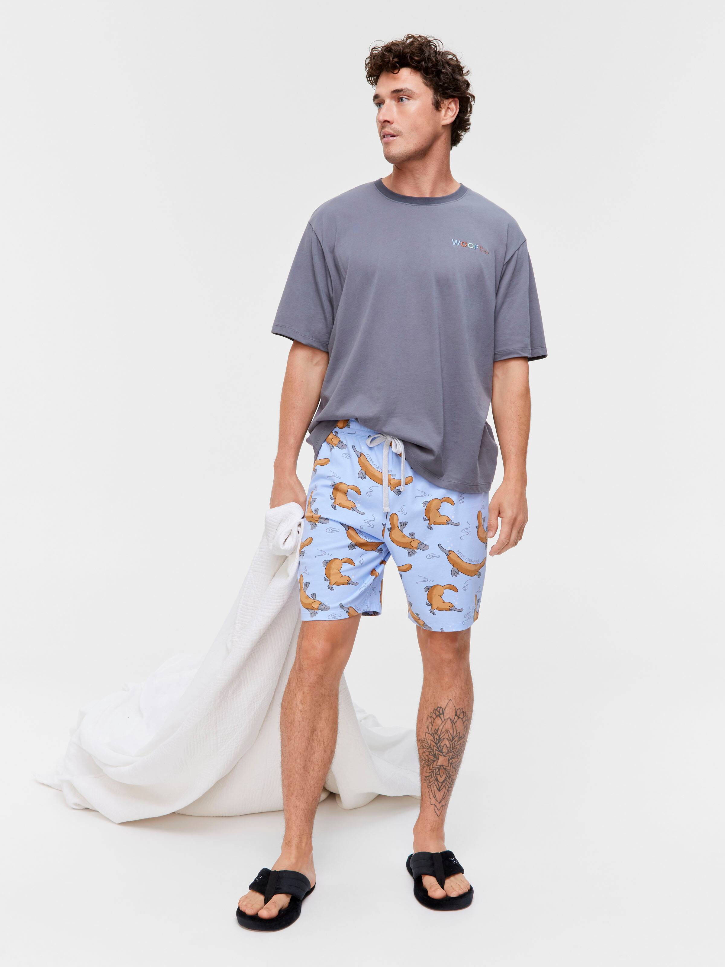 Platypus 100% Cotton Mid Short
