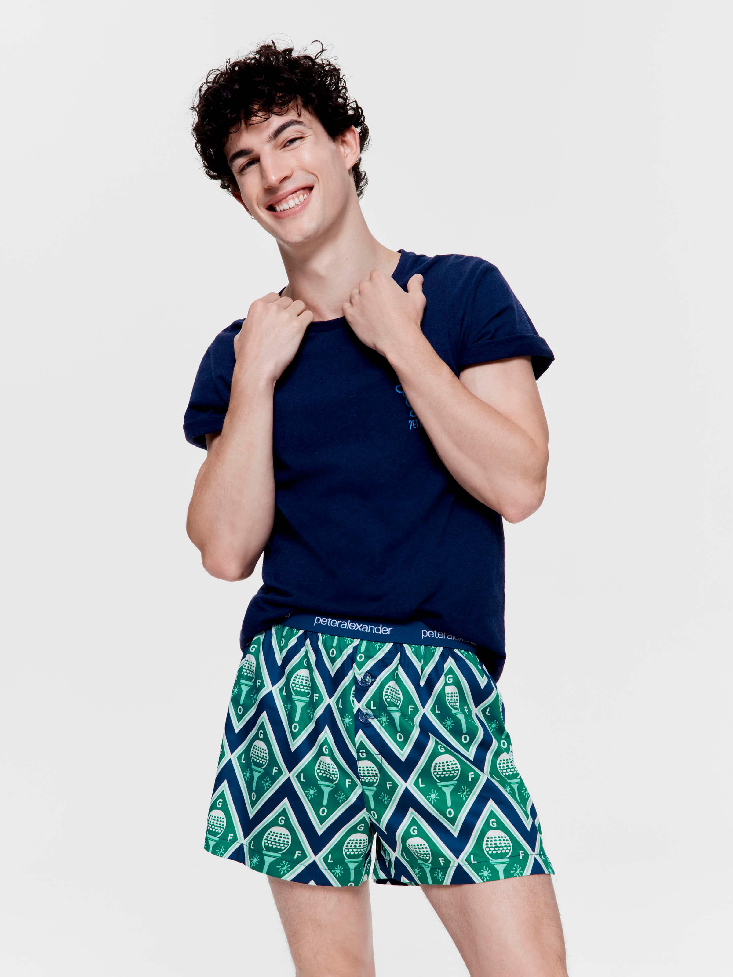 Golf 100% Cotton Boxer Short