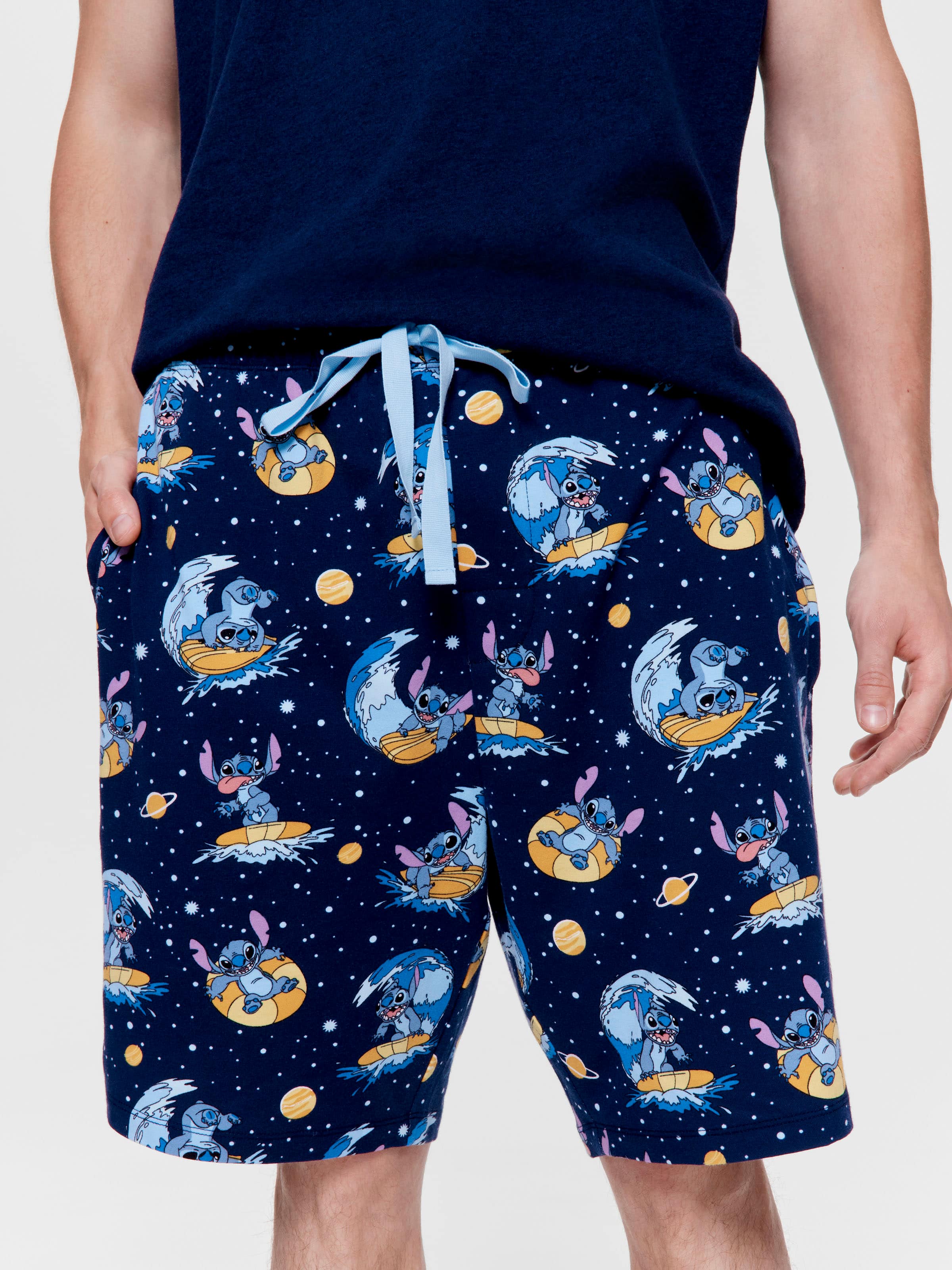 Lilo And Stitch Surf Mid Short