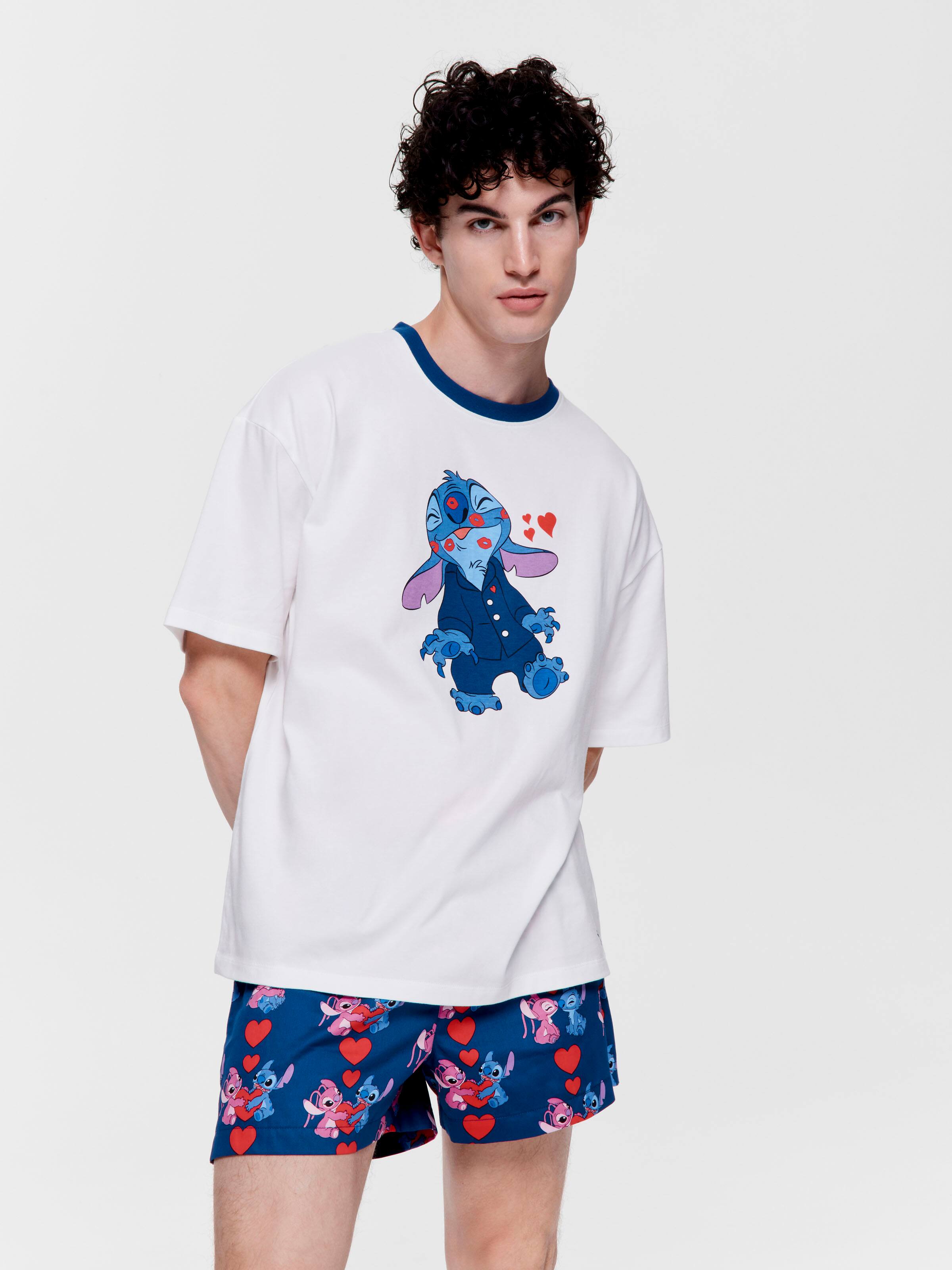 Loved Up Stitch 100% Cotton Tee