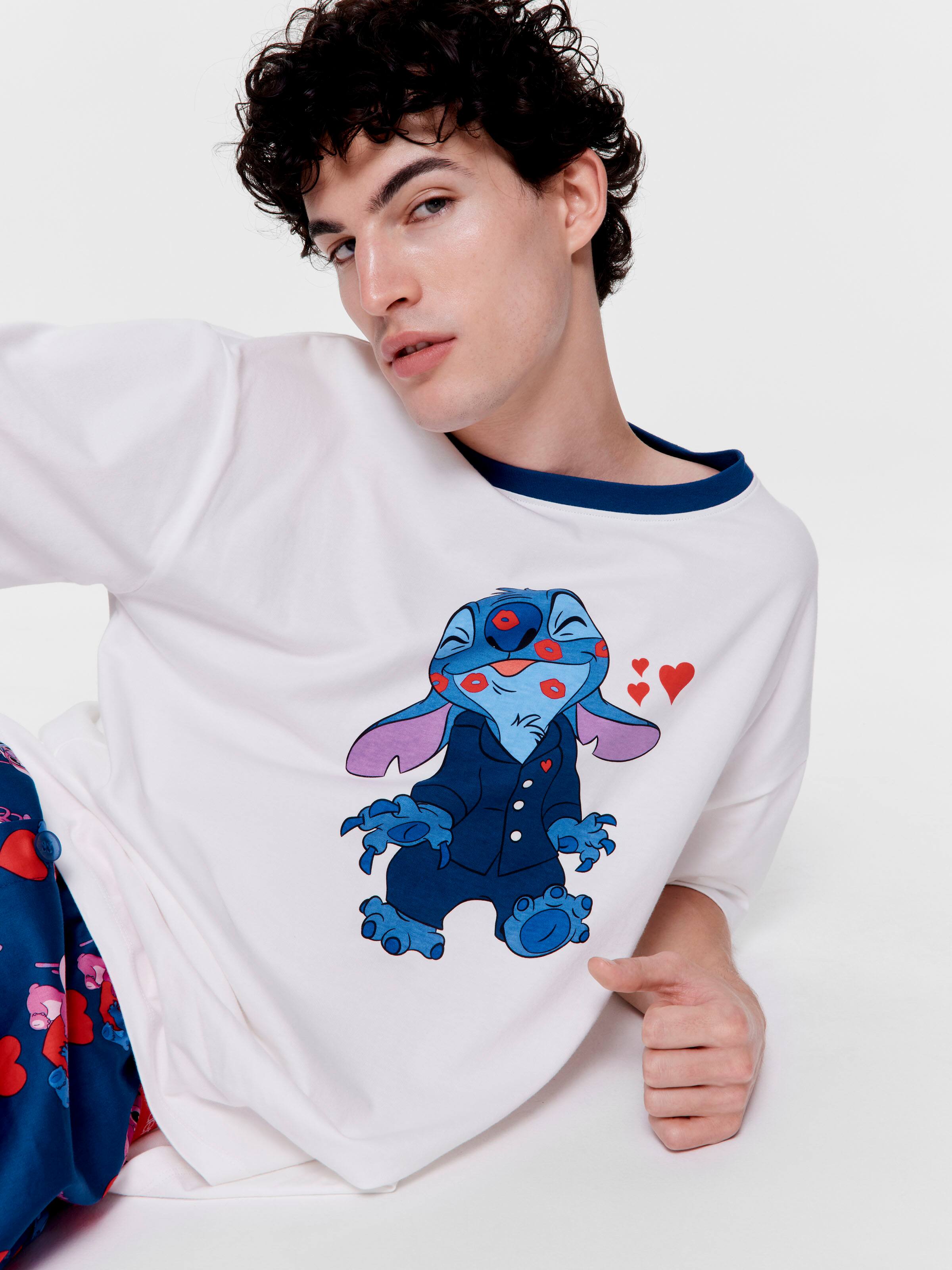 Loved Up Stitch 100% Cotton Tee