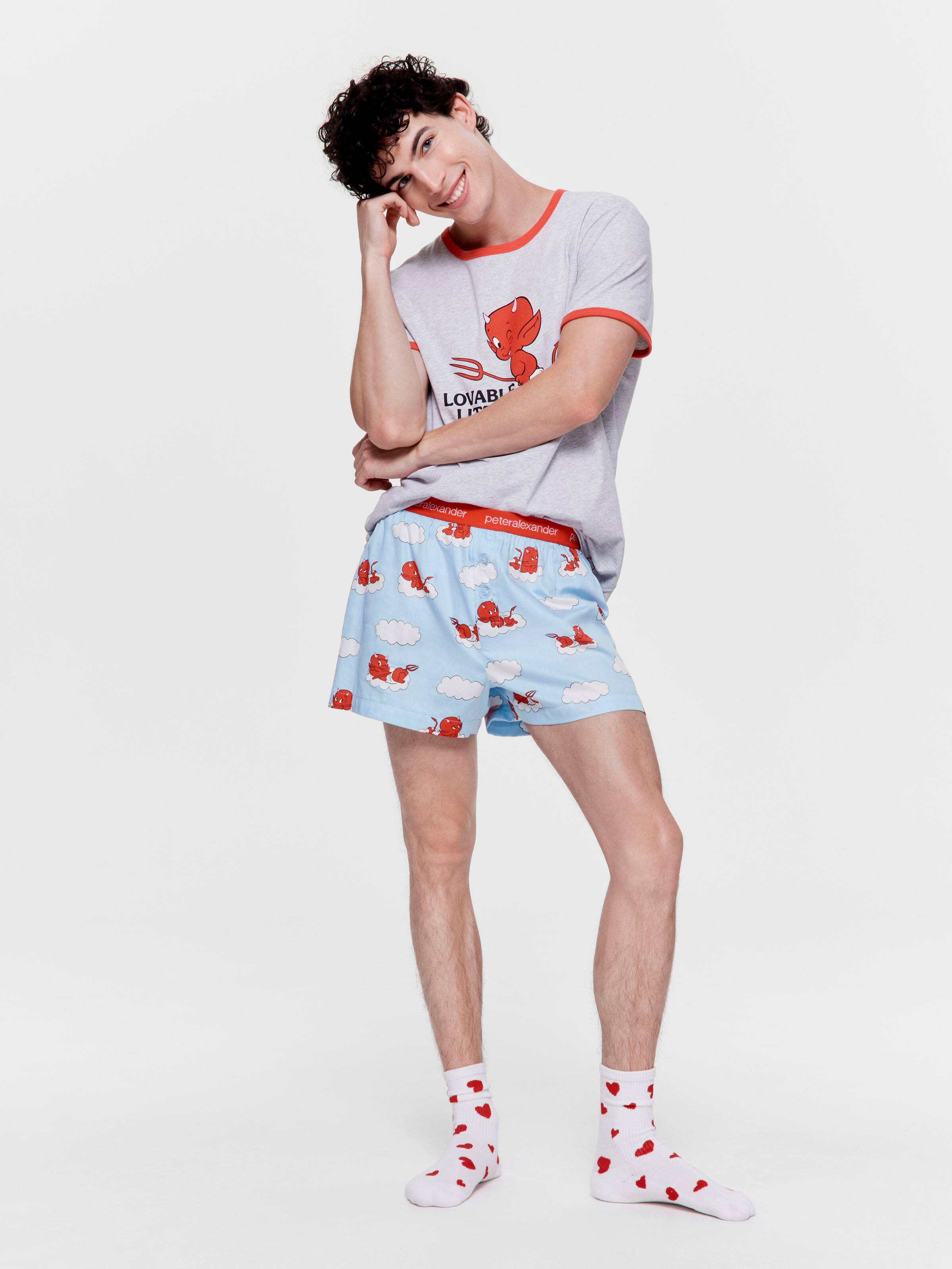 Hot Stuff Cloud 100% Cotton Boxer Short