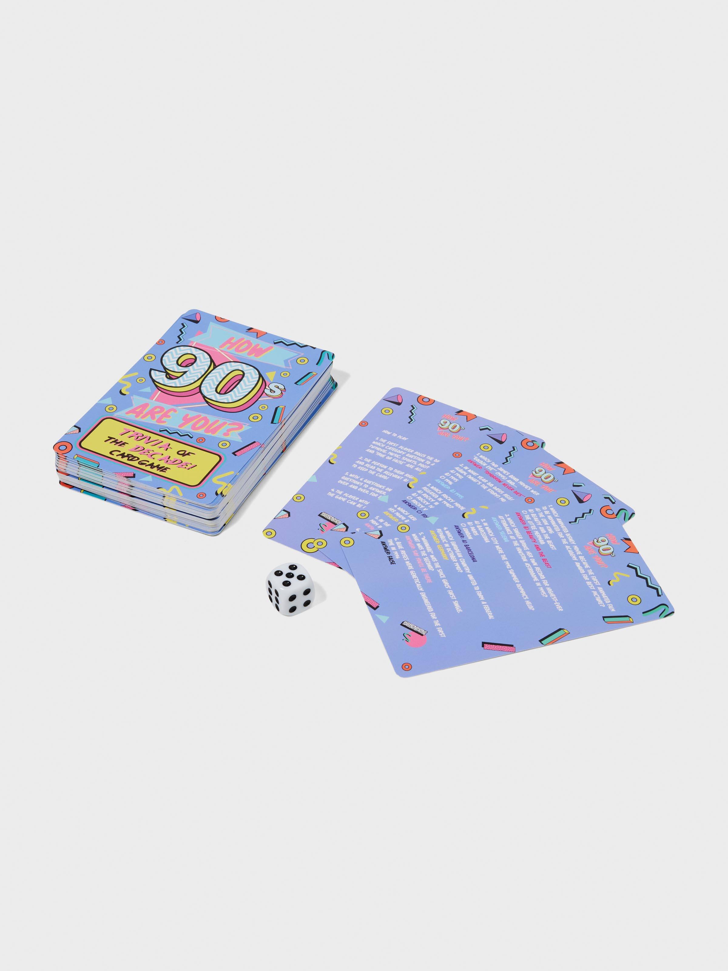 How 90'S Are You Card Game