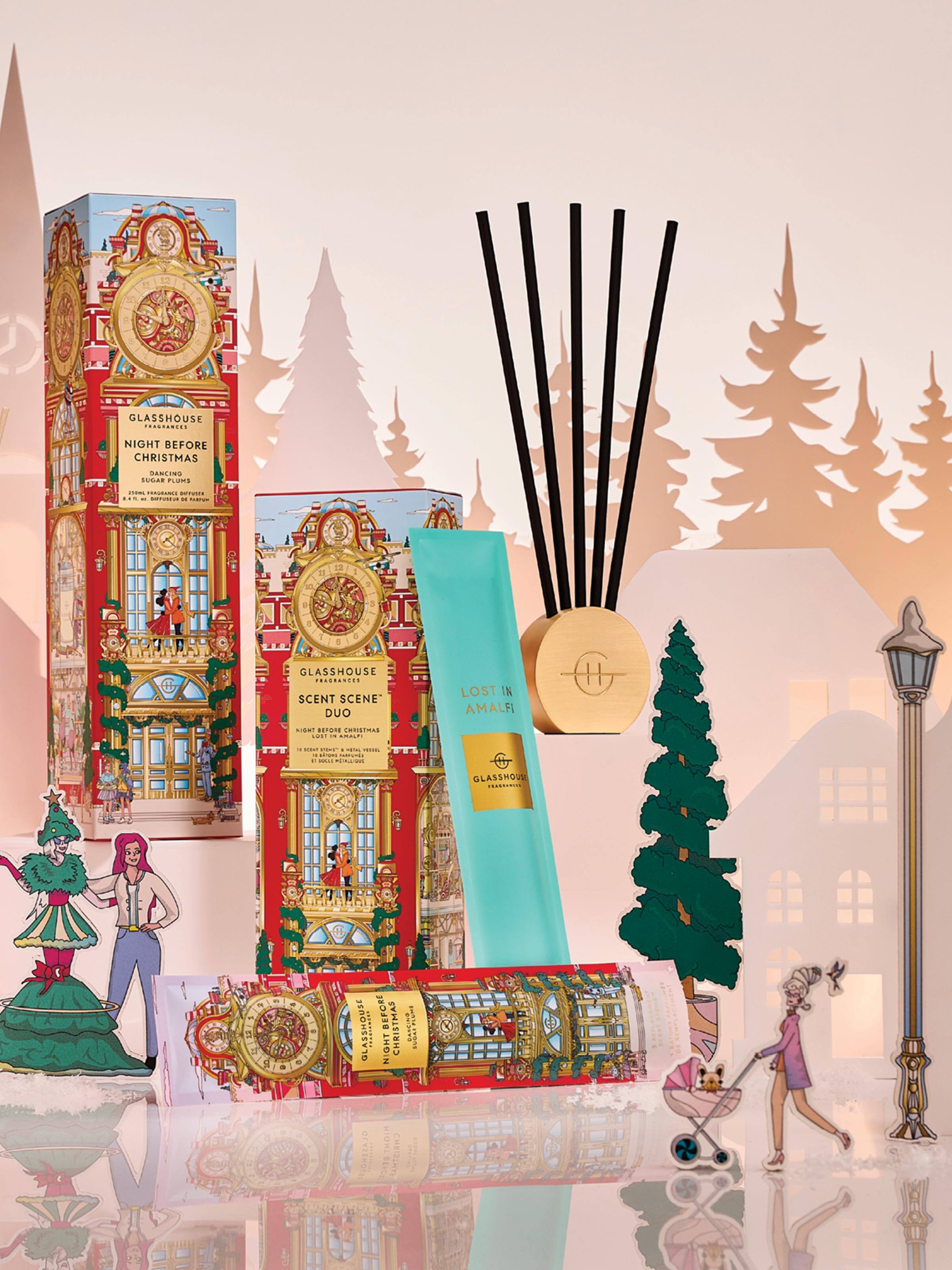 Glasshouse Fragrances Night Before Christmas Scent Scene Duo