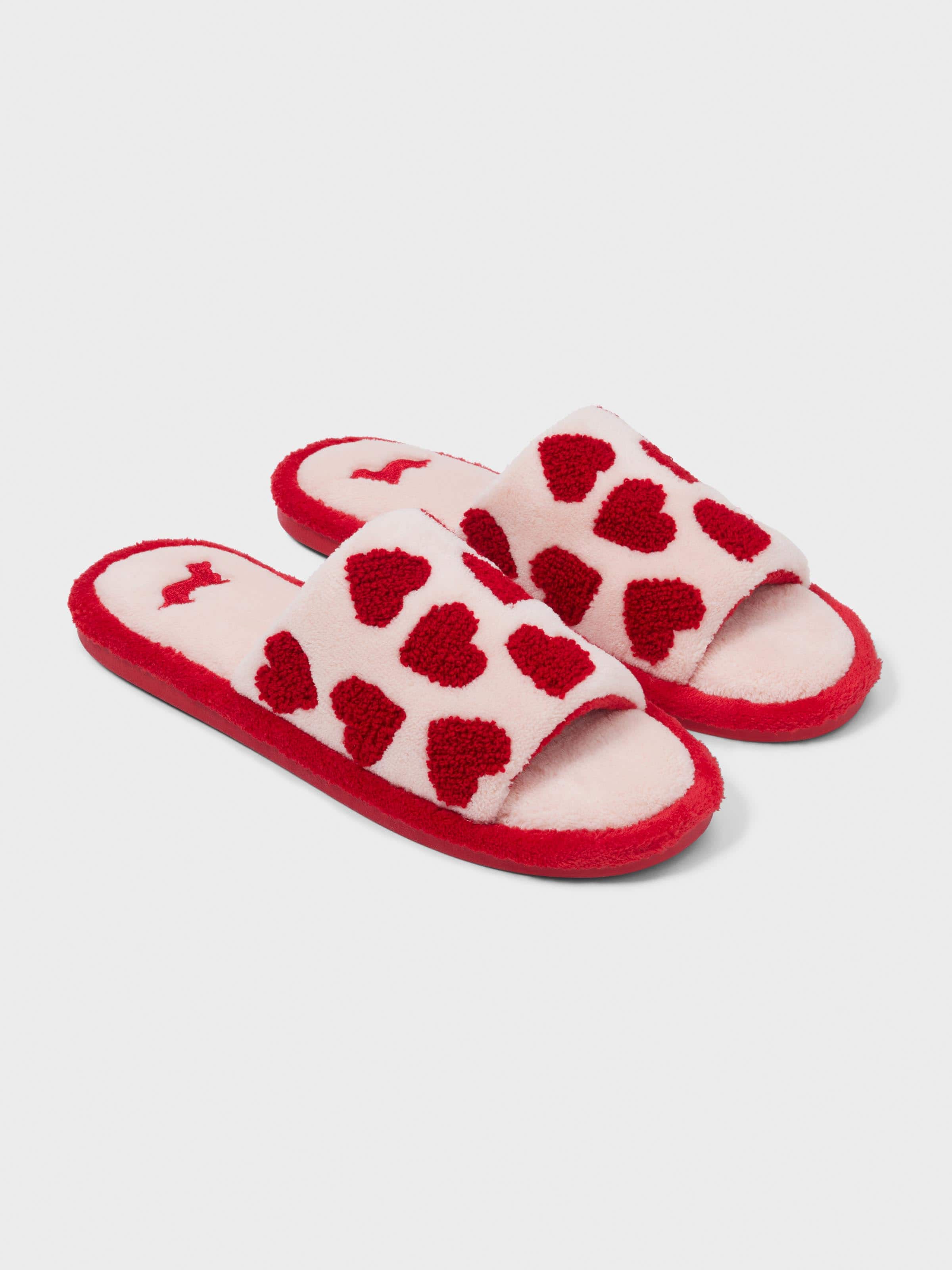 Heart Towelling Slide