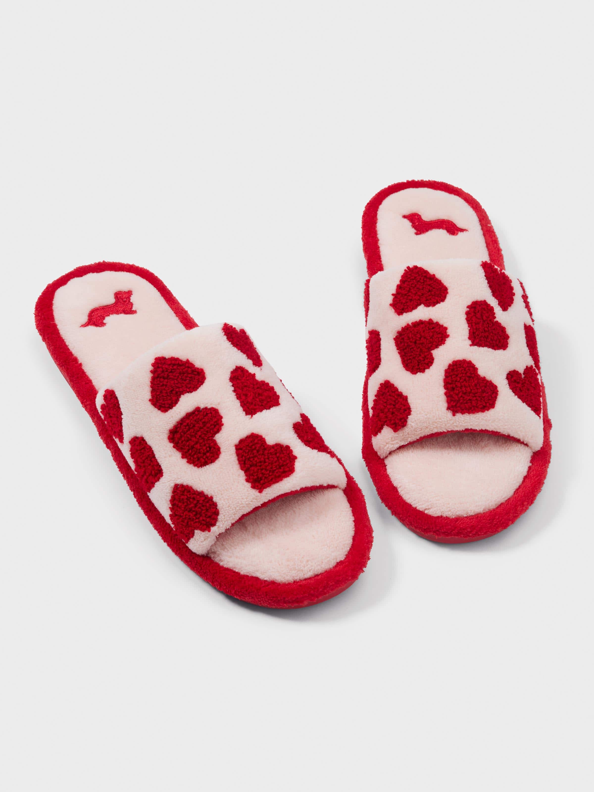 Heart Towelling Slide