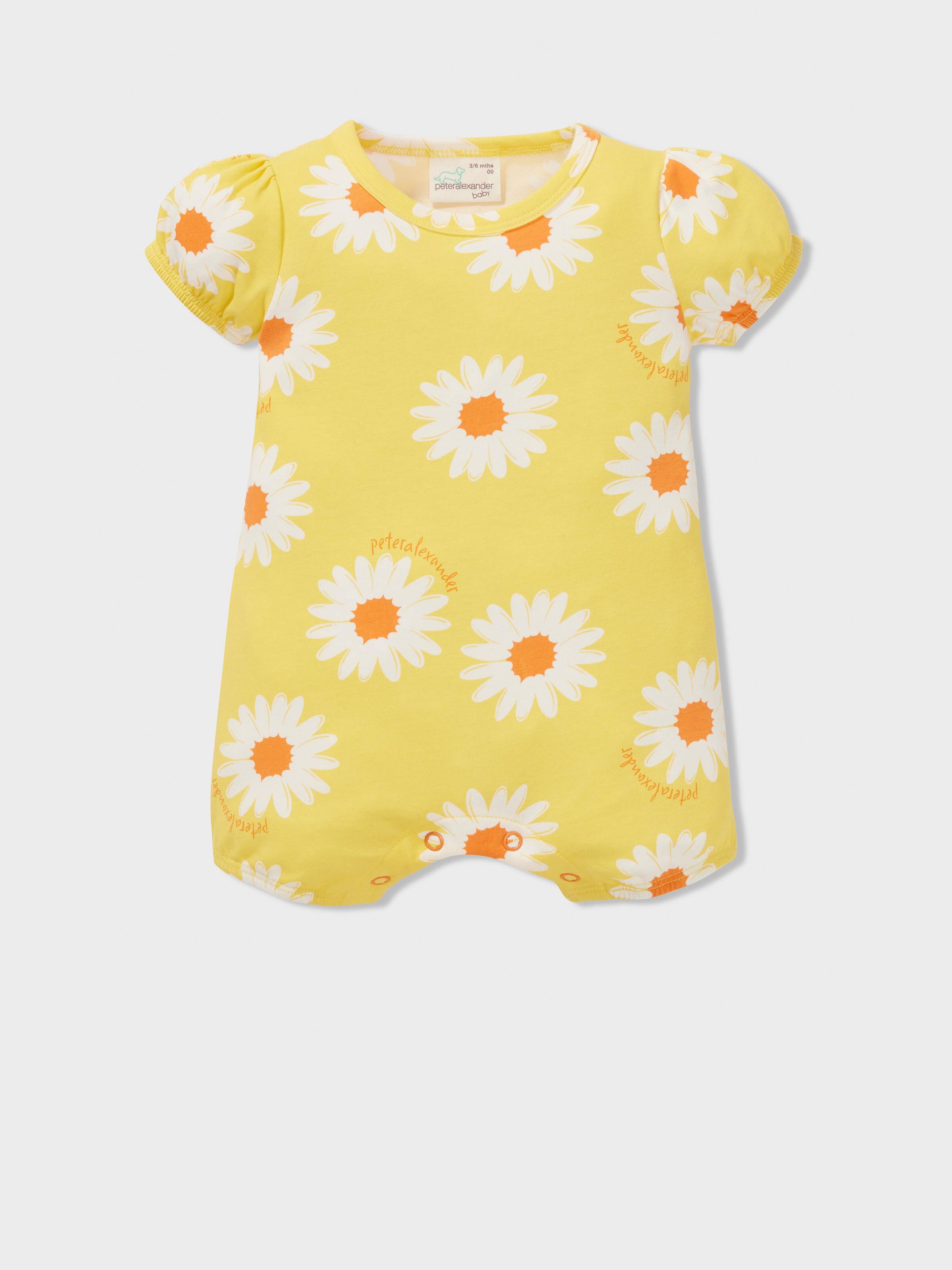 Baby Girl Daisy Romper