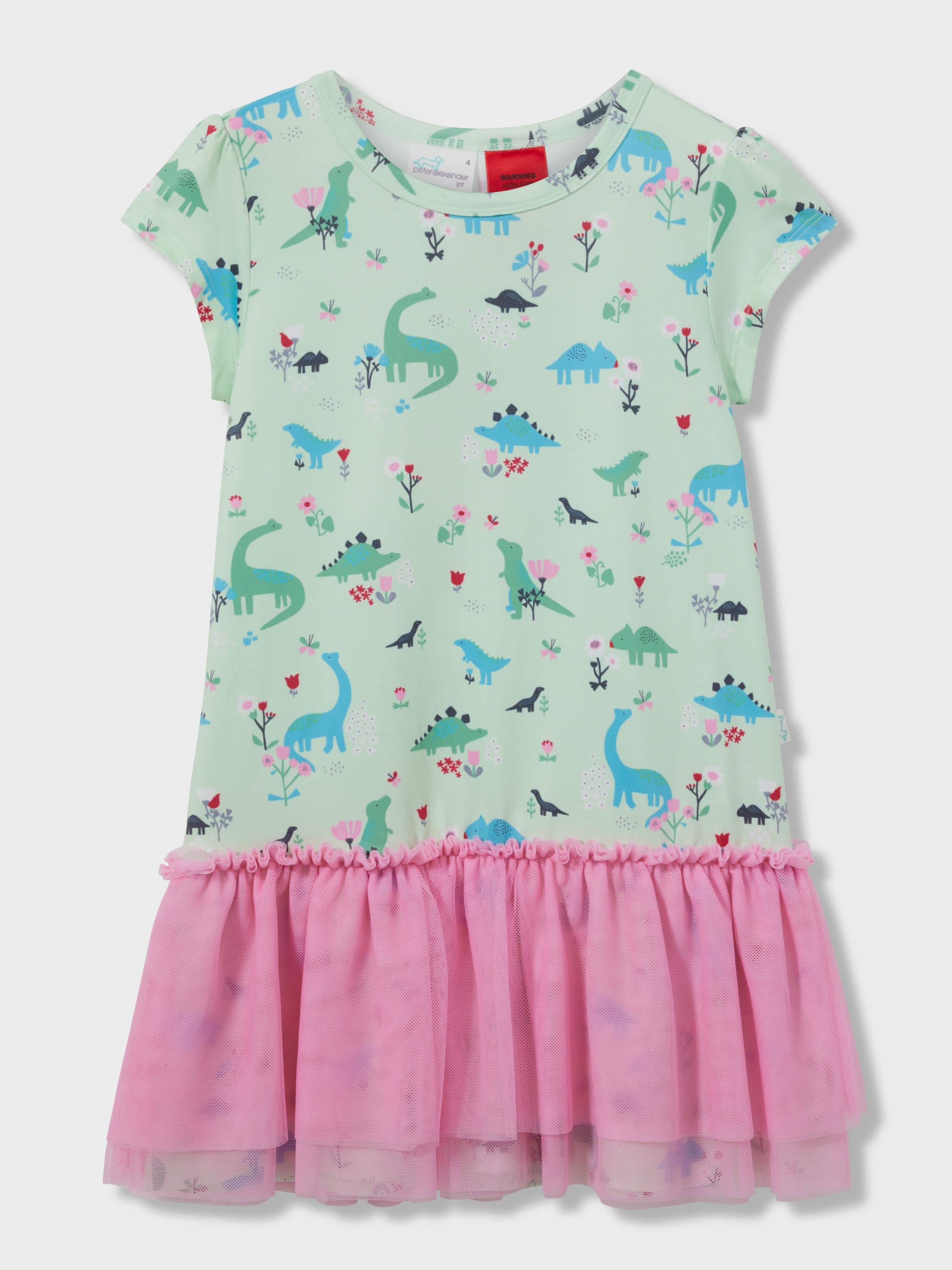 Jnr Girls Dinosaur Tutu Nightie