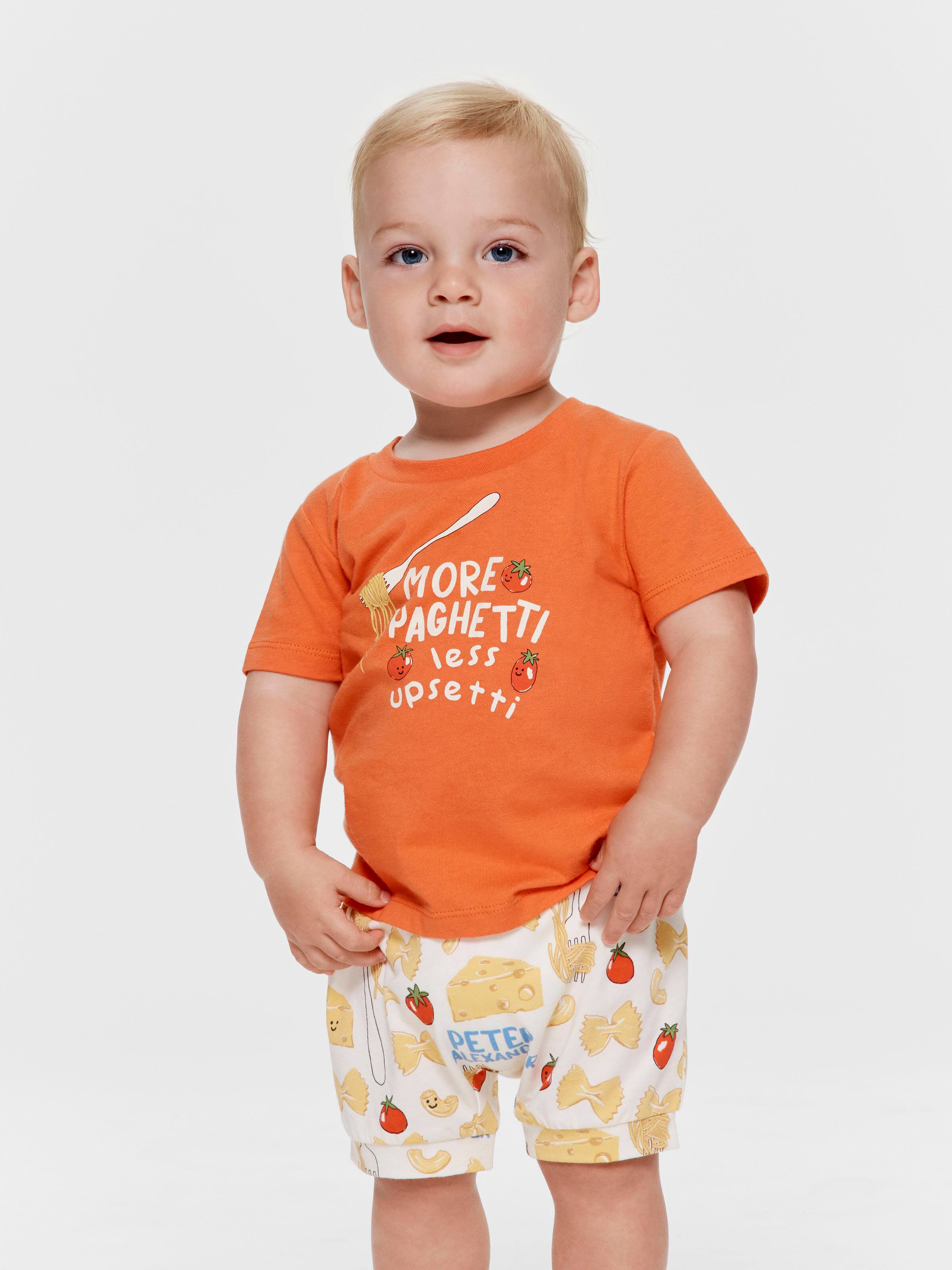 Baby Spaghetti Short Pj Set