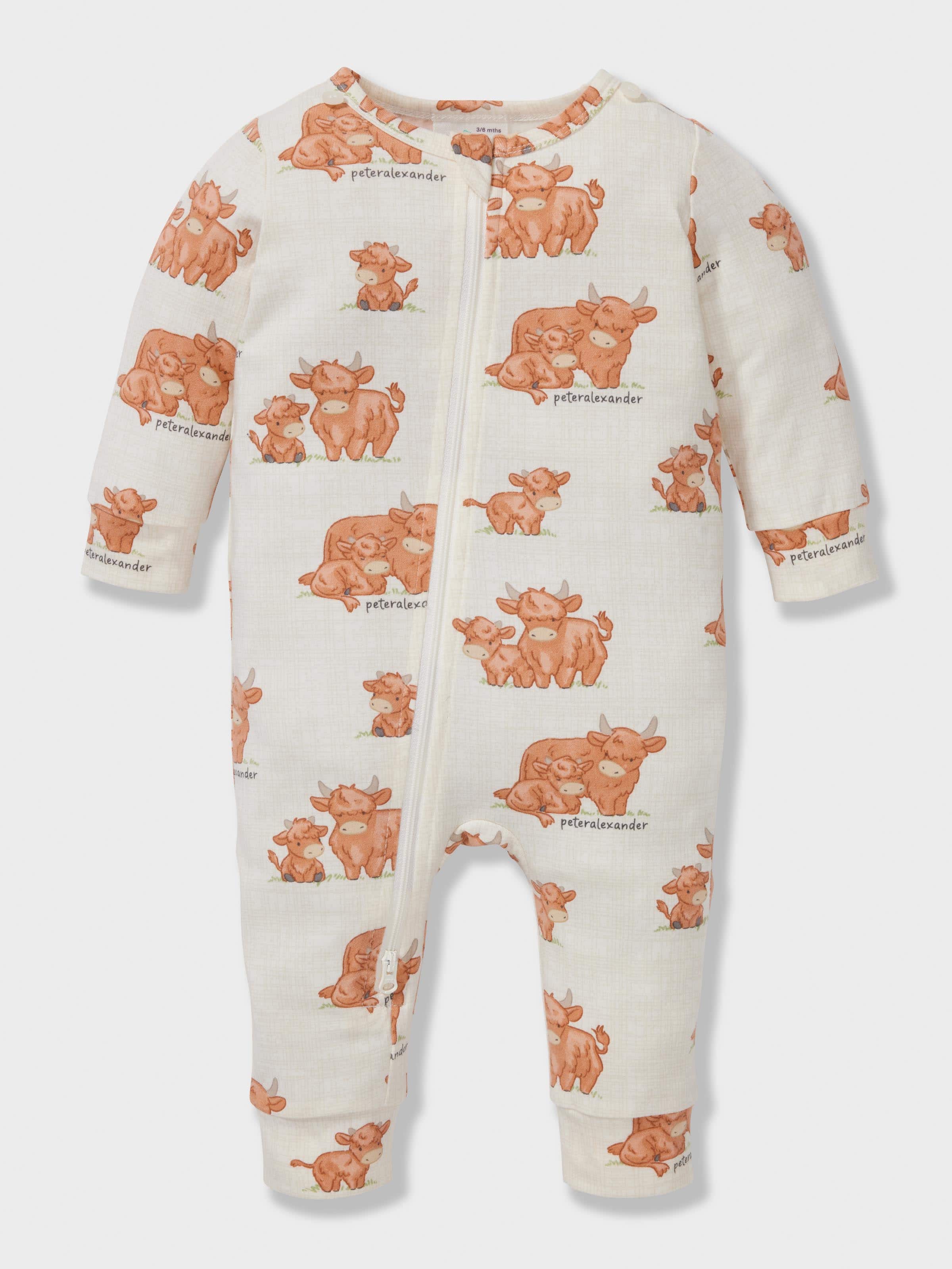 Baby Organics Cow Bib Onesie