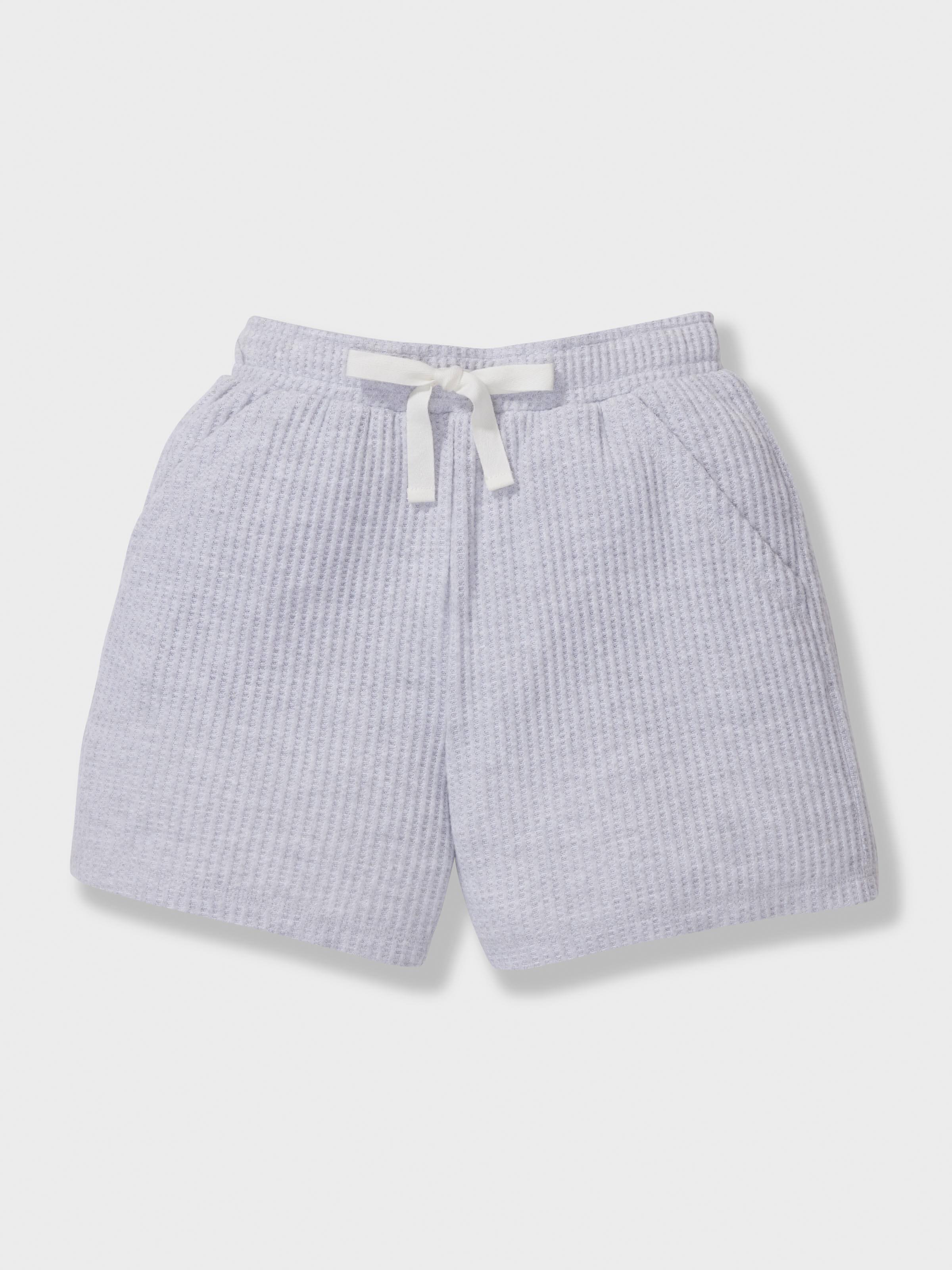 Girls Waffle Short Pj Set