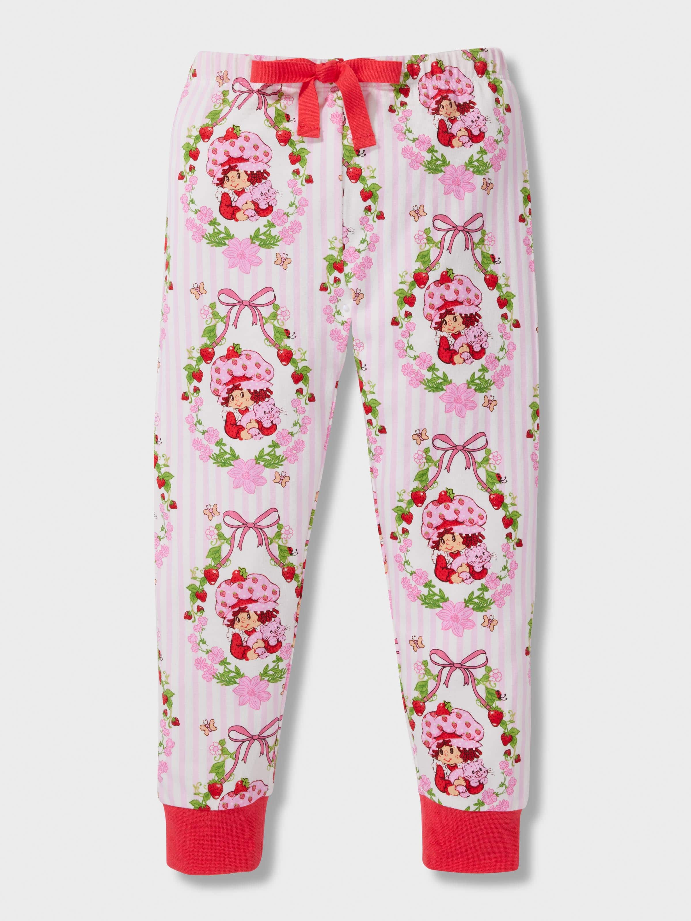 Girls Strawberry Shortcake Long Pj Set