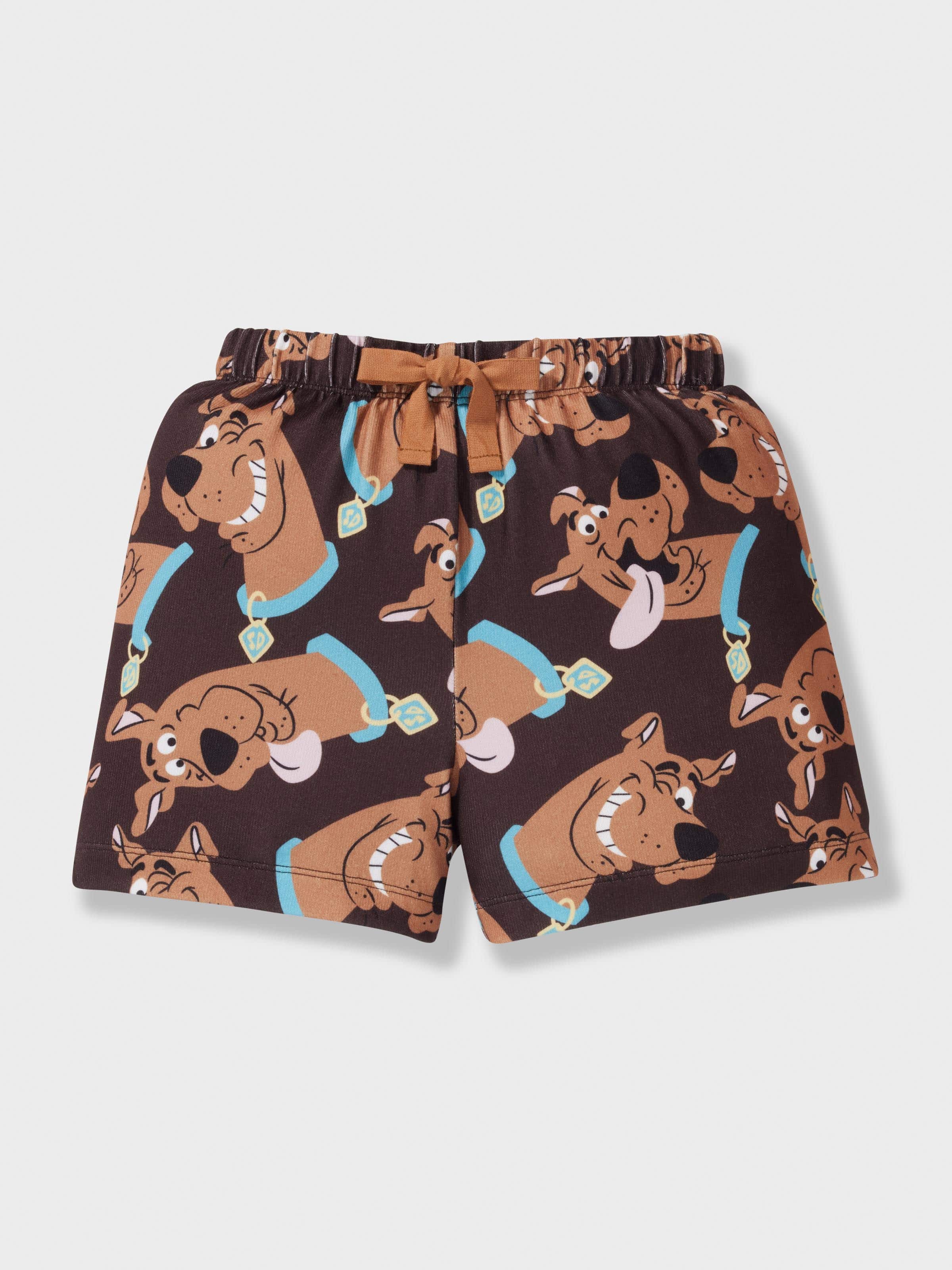 Kids Scooby-Doo Plush Short Pj Set