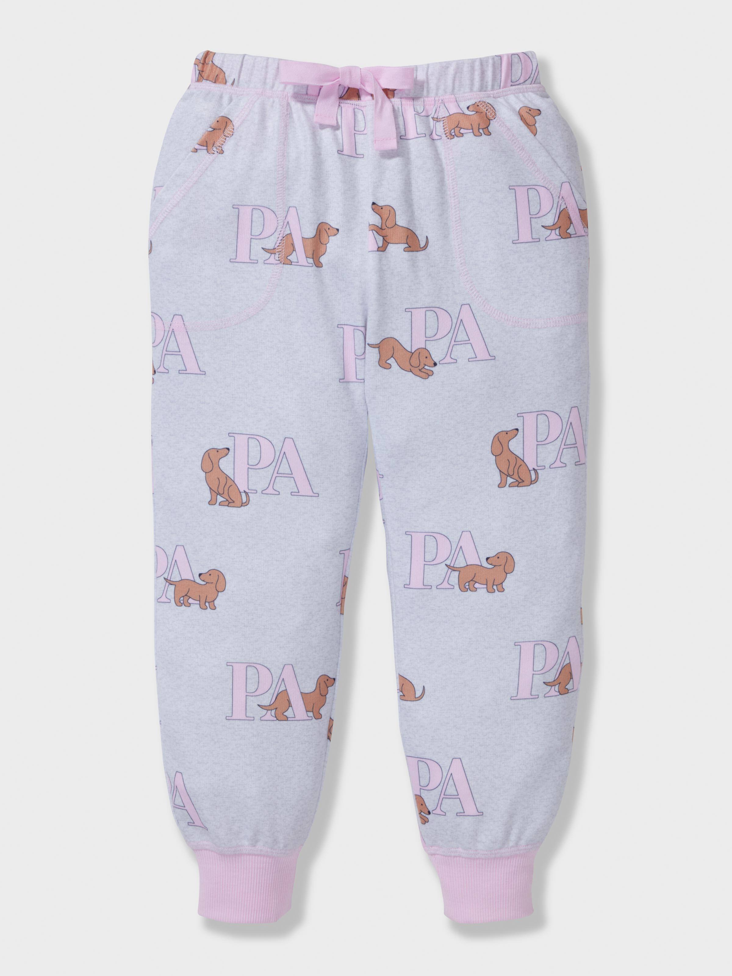 Jnr Girls P.A. Logo Plush Long Pj Set