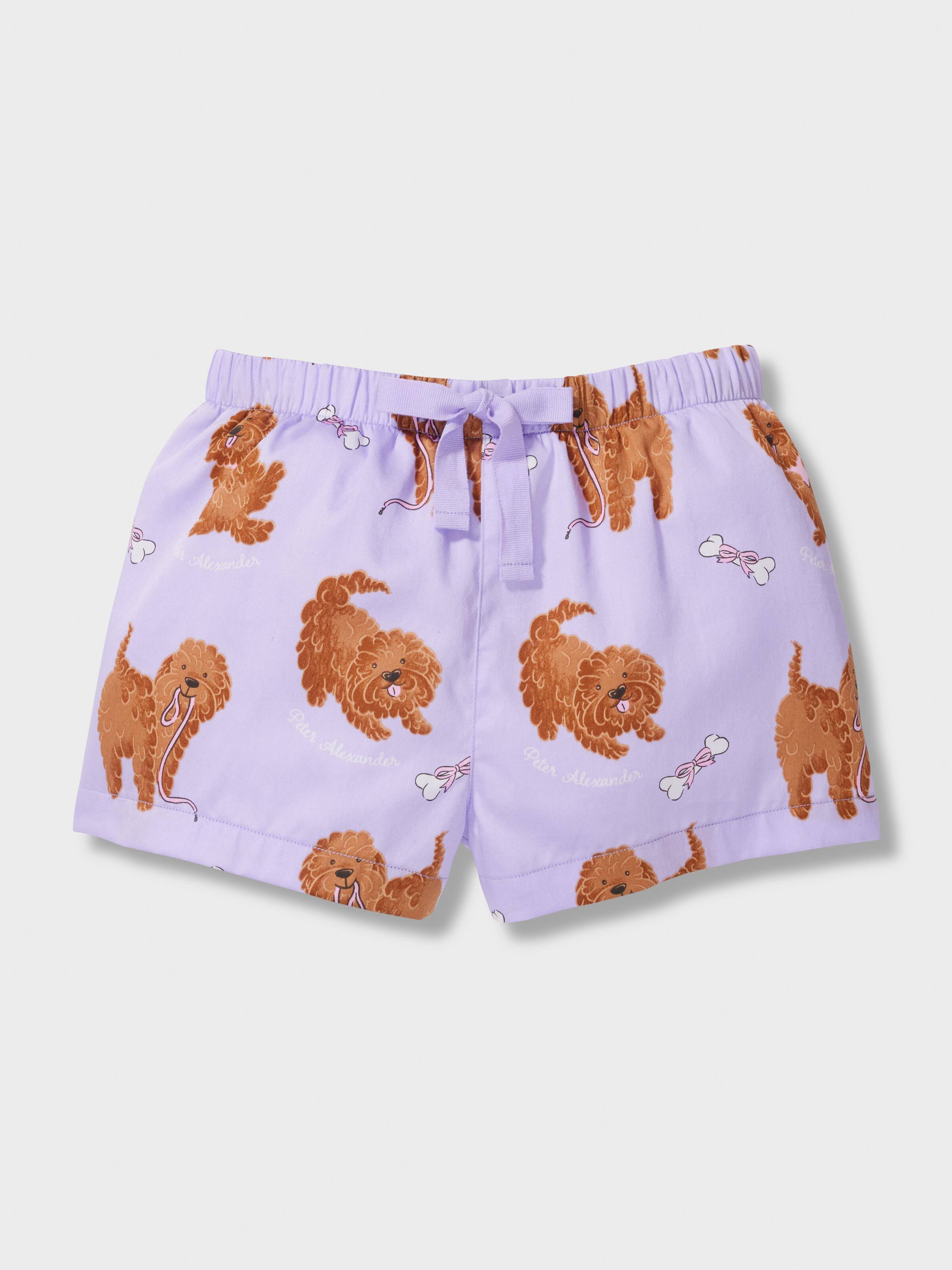 Girls Cavoodles 100% Cotton Short Pj Set