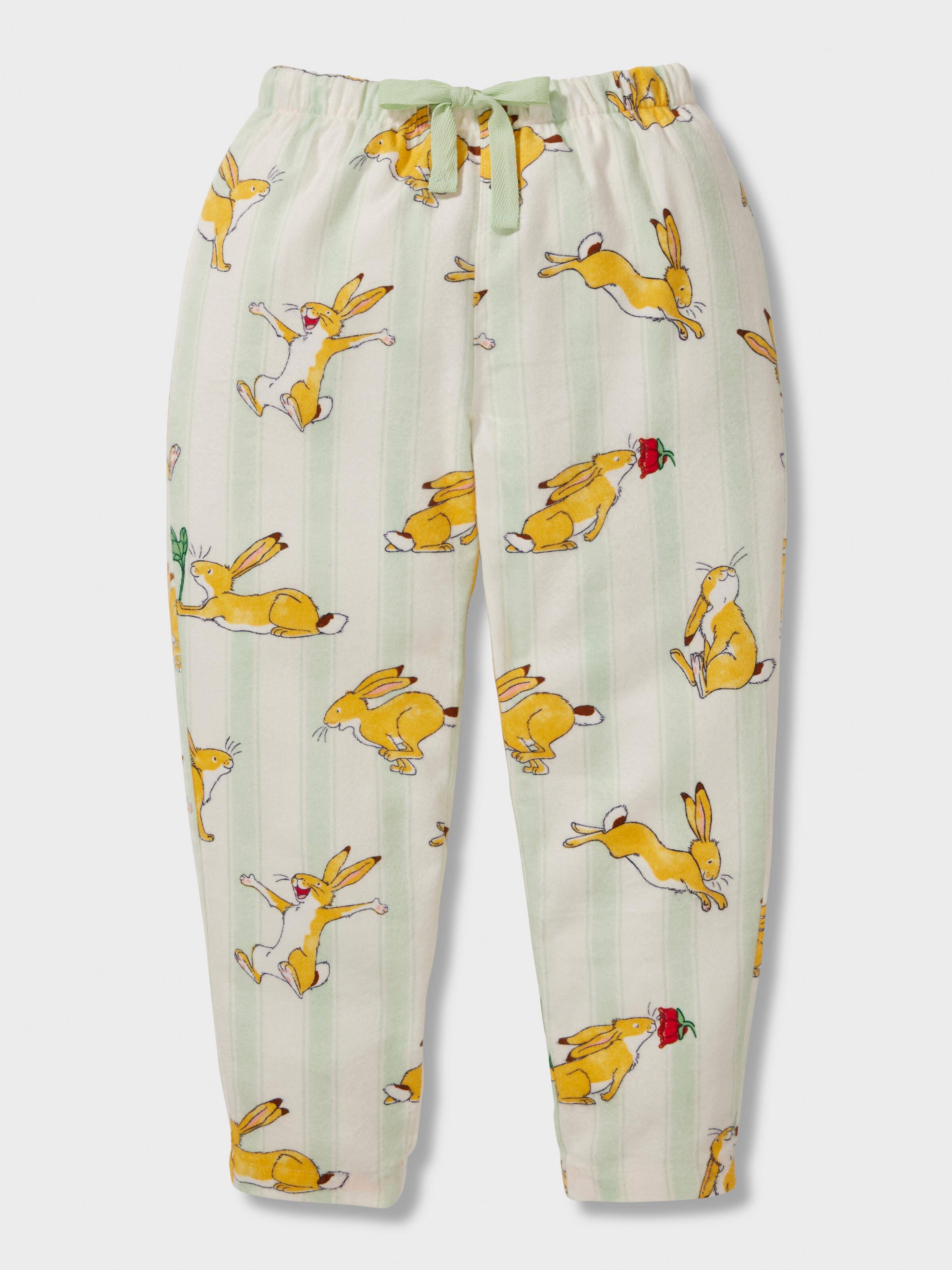 Jnr Kids Guess How Much I Love You Bamboo Flannelette Long Classic Pj Set