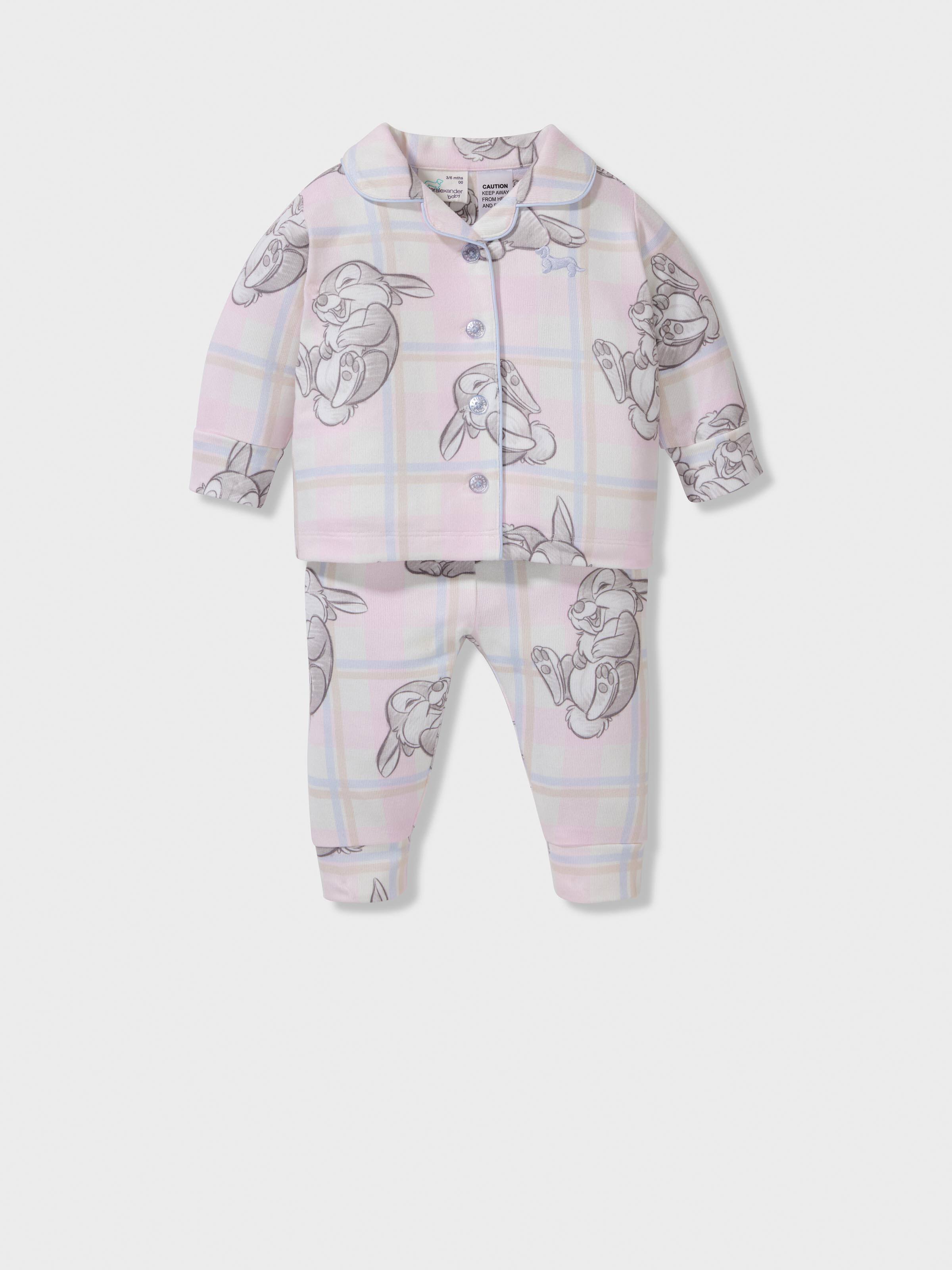 Baby Disney Thumper Plush Long Classic Pj Set
