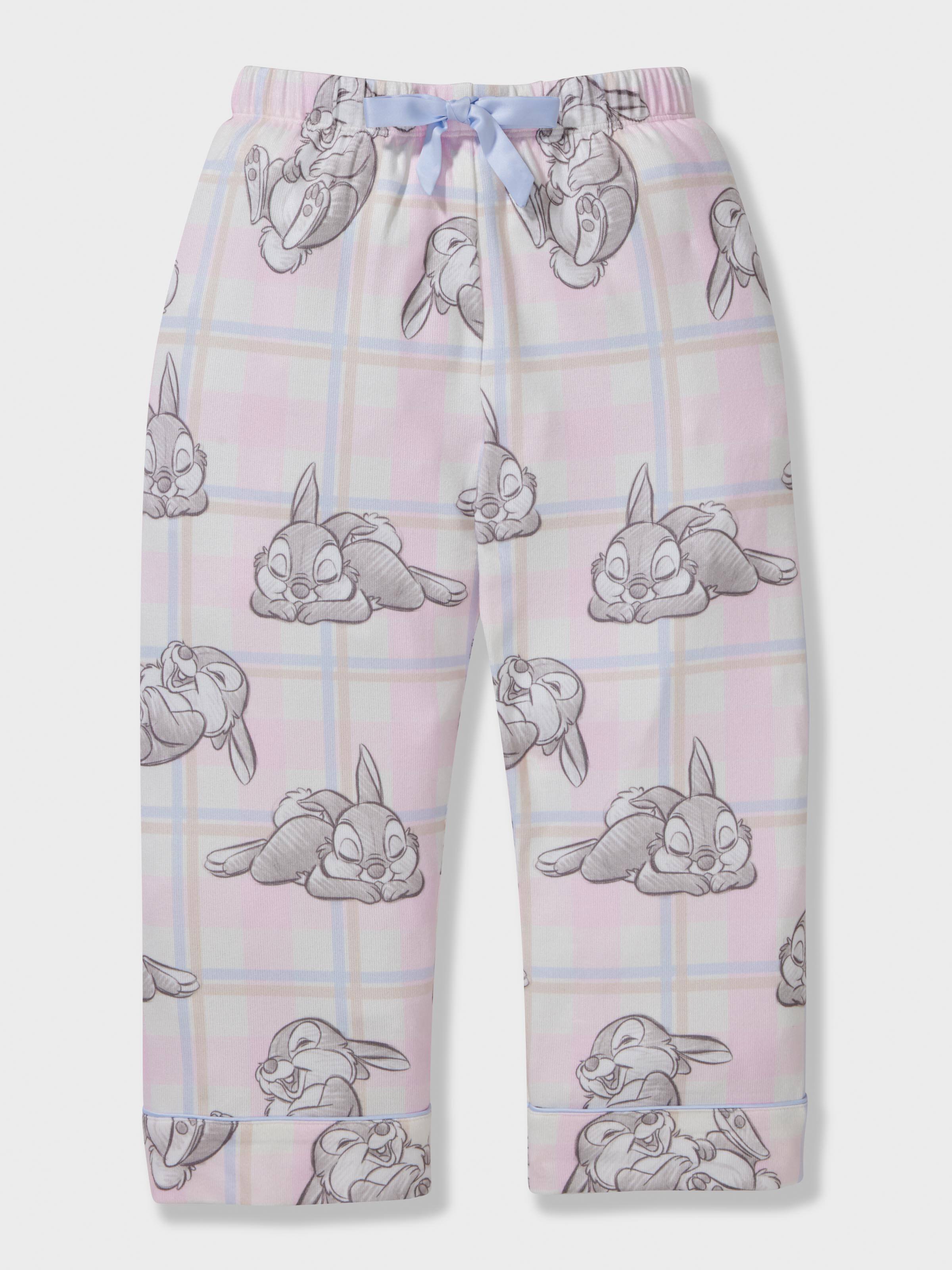 Girls Disney Thumper Plush Long Classic Pj Set