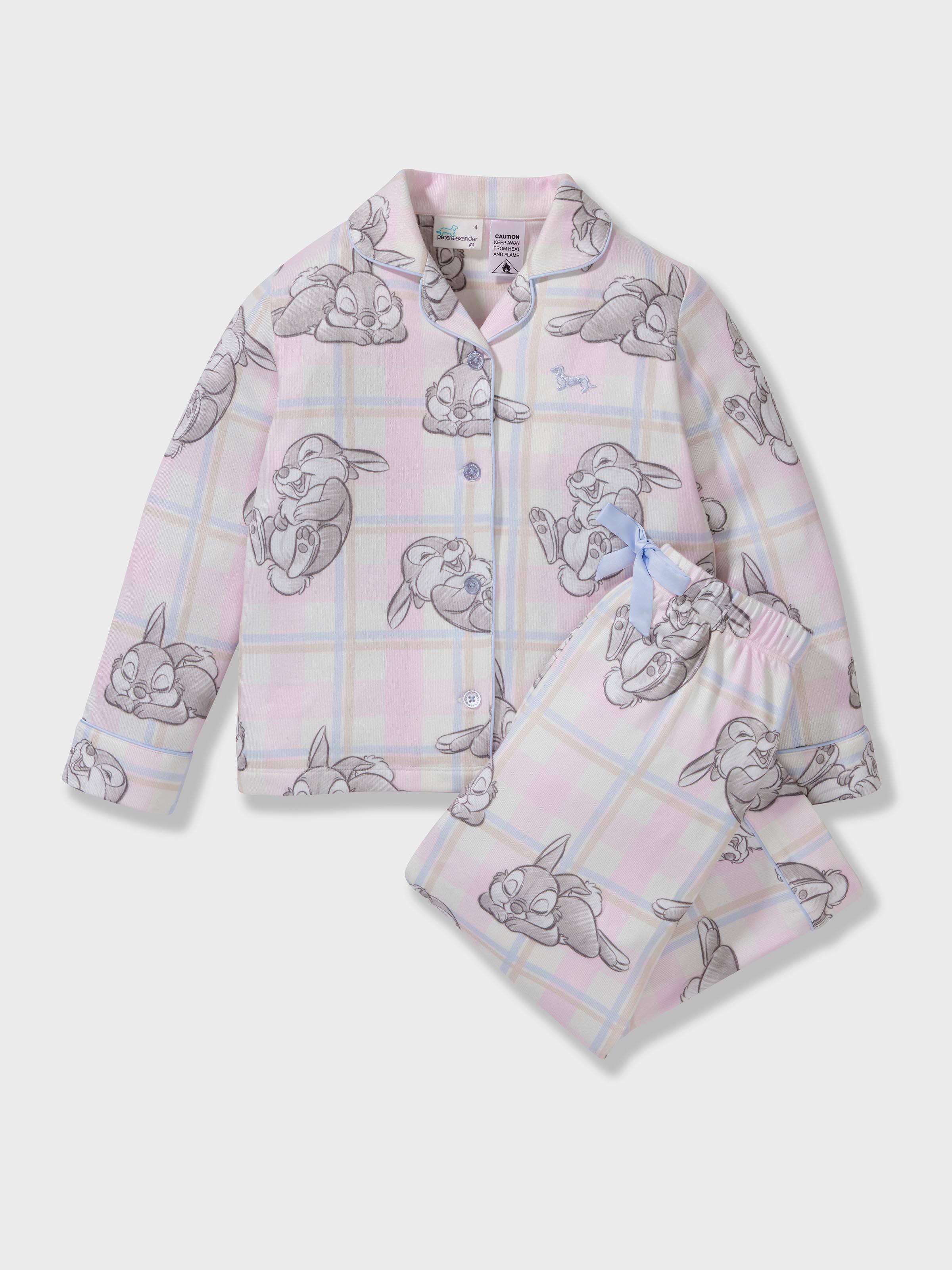 Girls Disney Thumper Plush Long Classic Pj Set