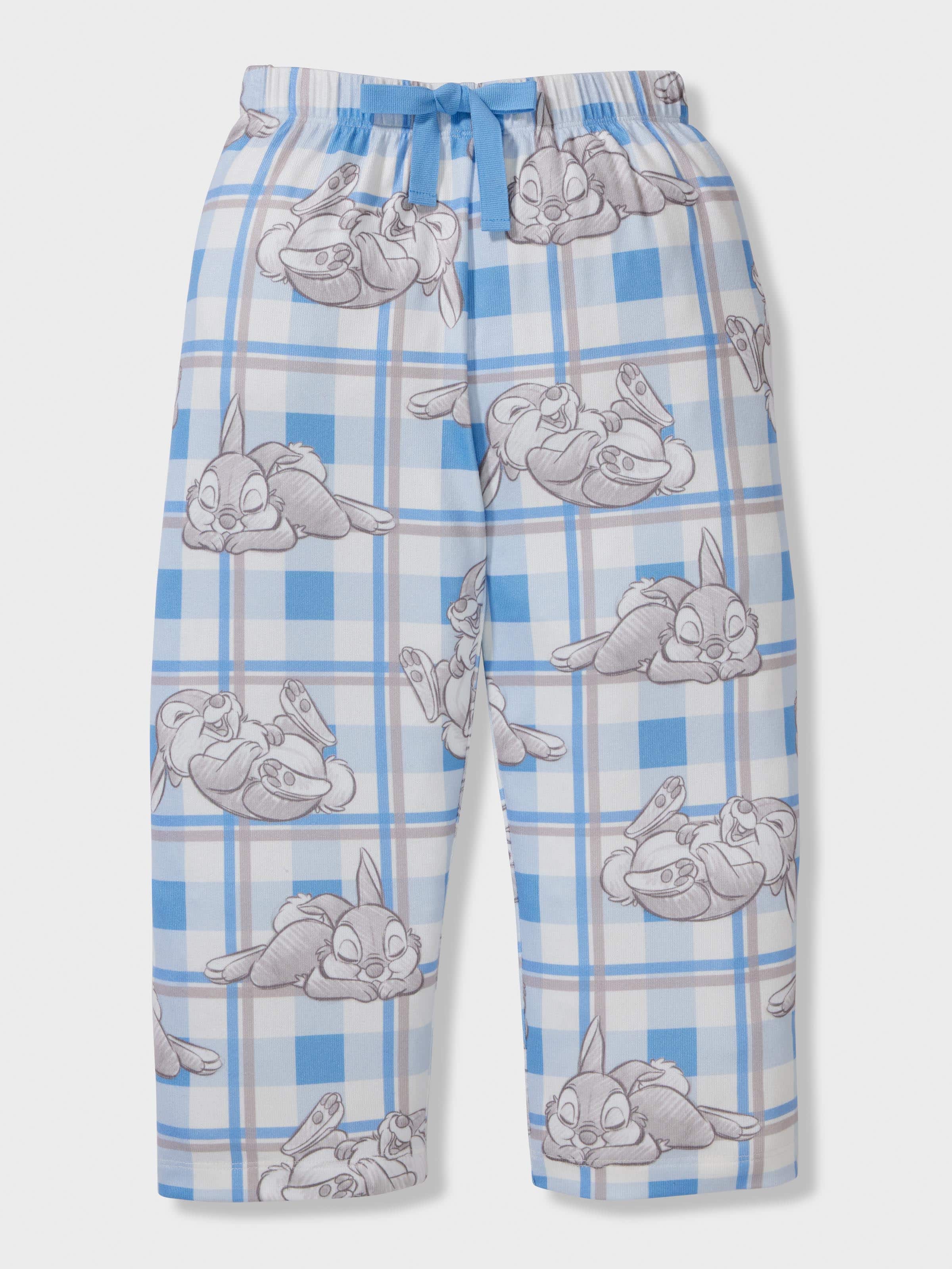 Jnr Boys Disney Thumper Plush Long Classic Pj Set