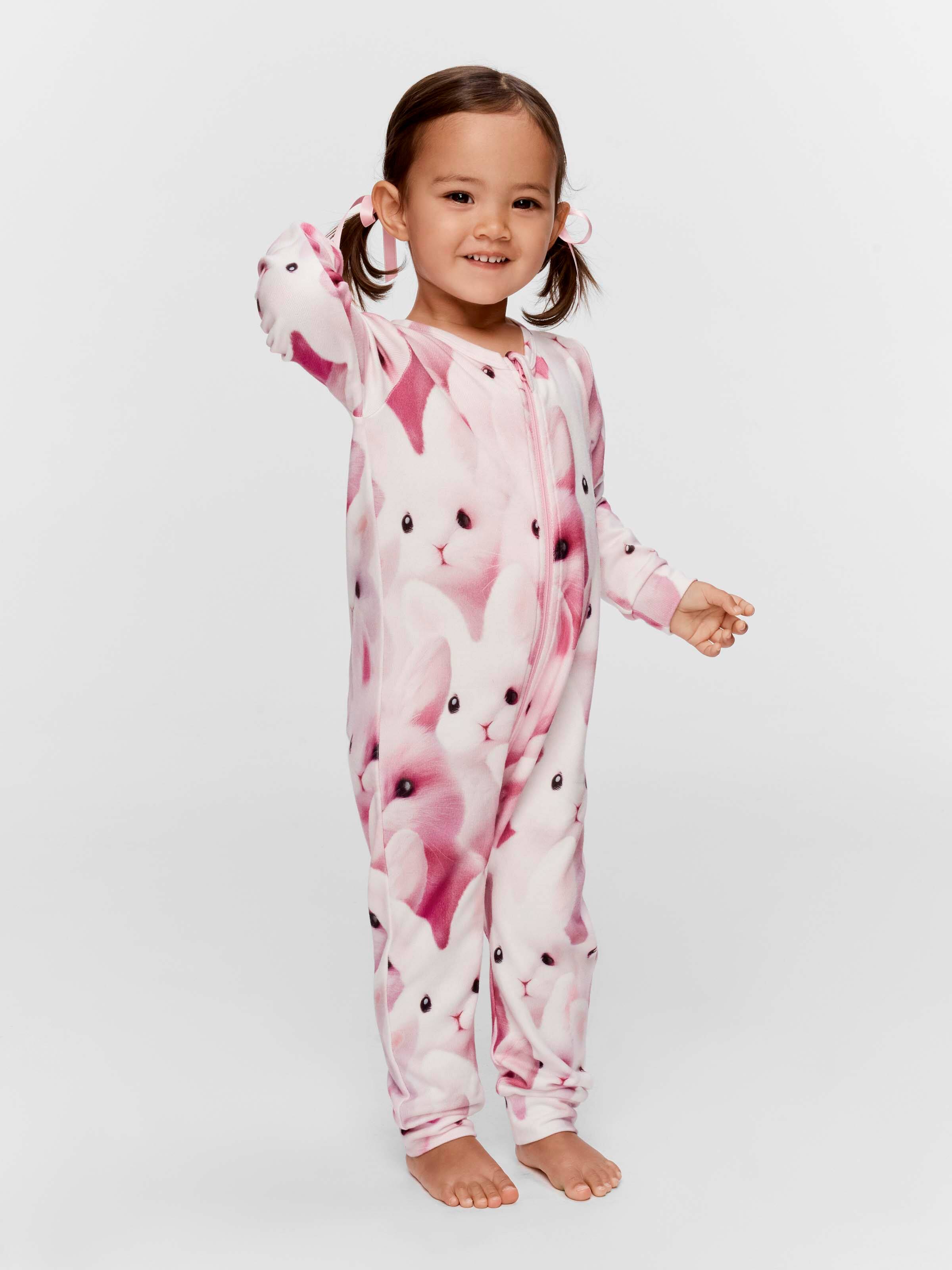 Baby Soft Bunnies Plush Onesie