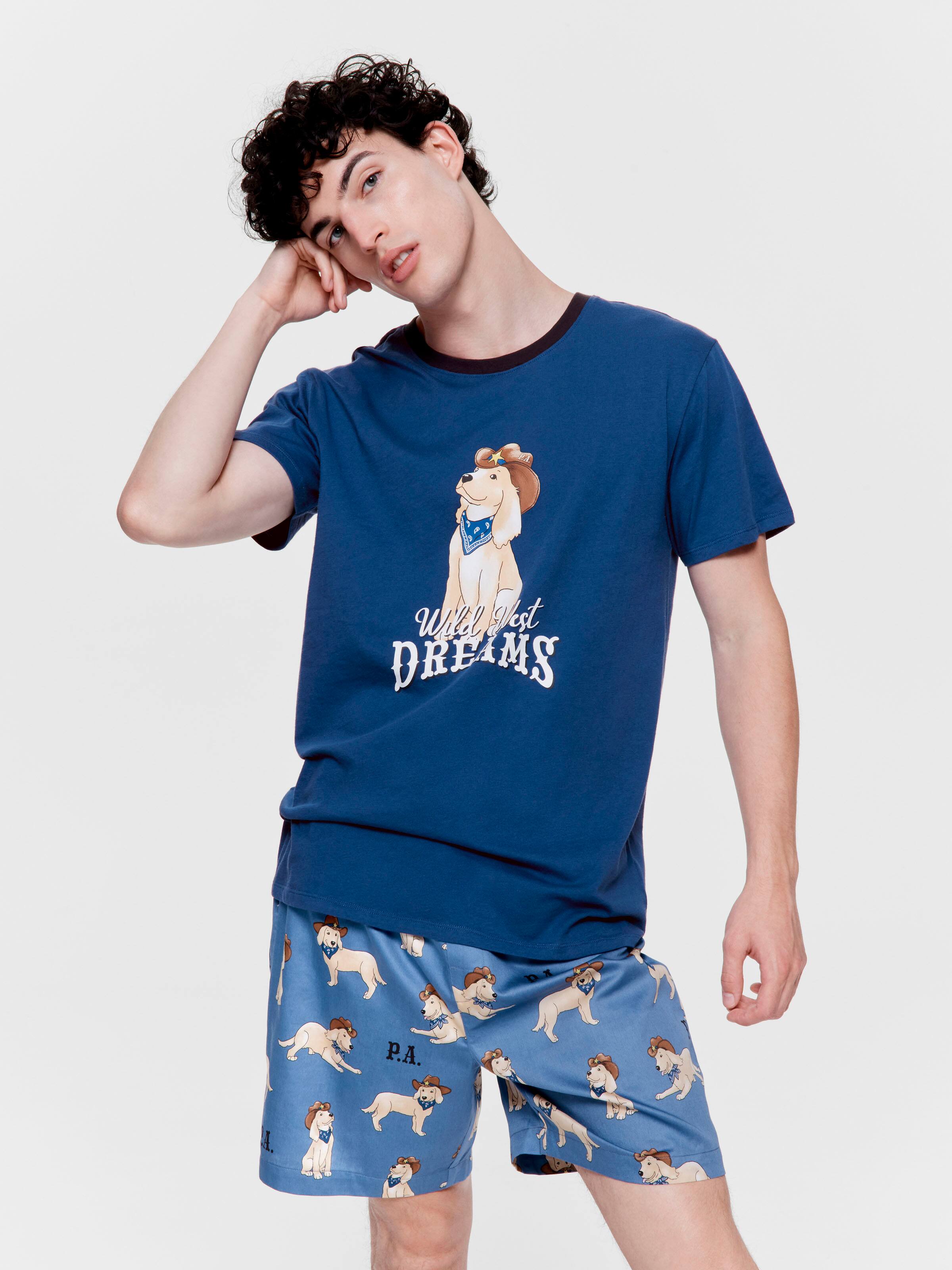 Cowboy Dog Dreams 100% Cotton Tee