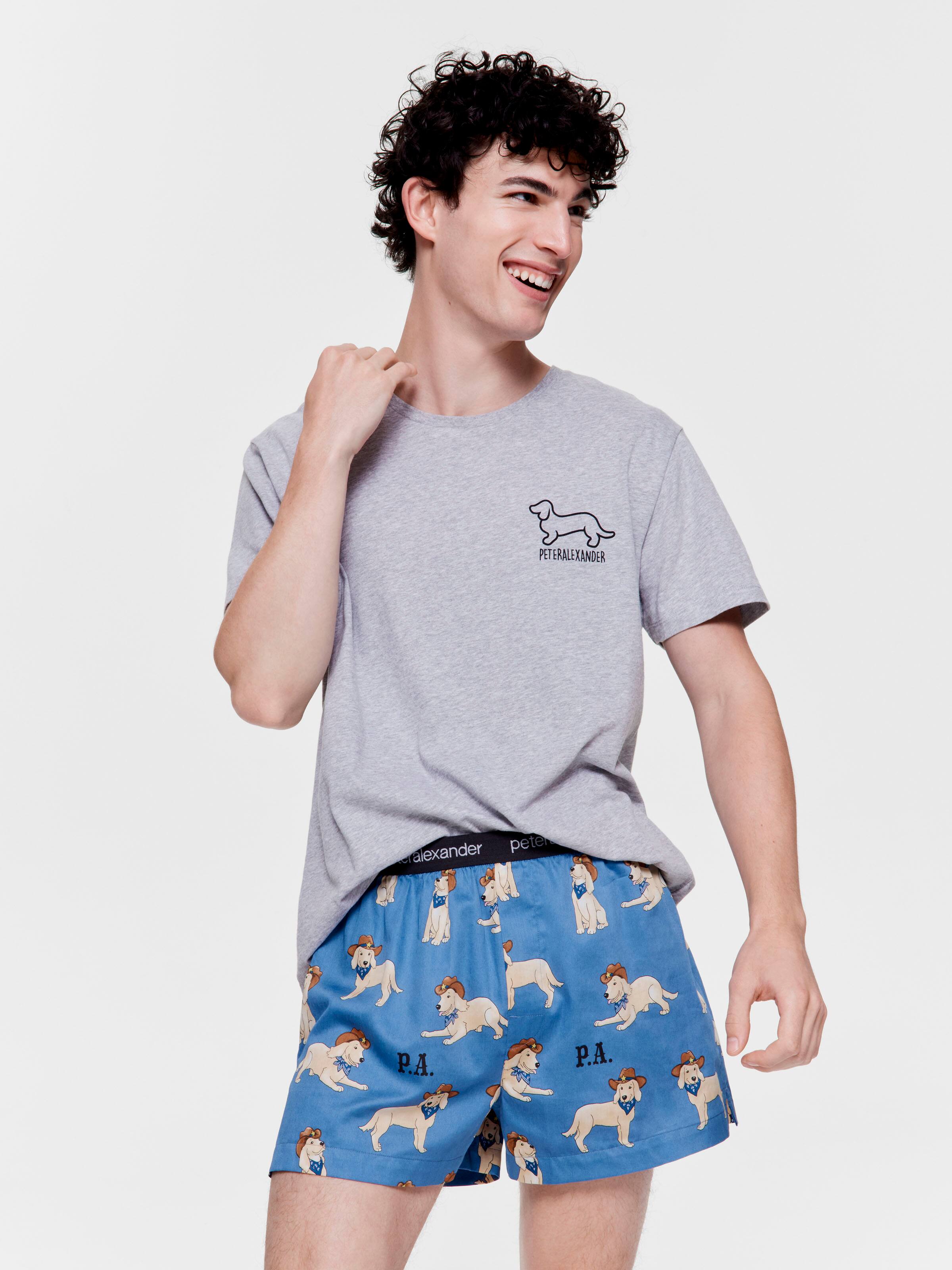 Cowboy Dog Dreams 100% Cotton Boxer Short