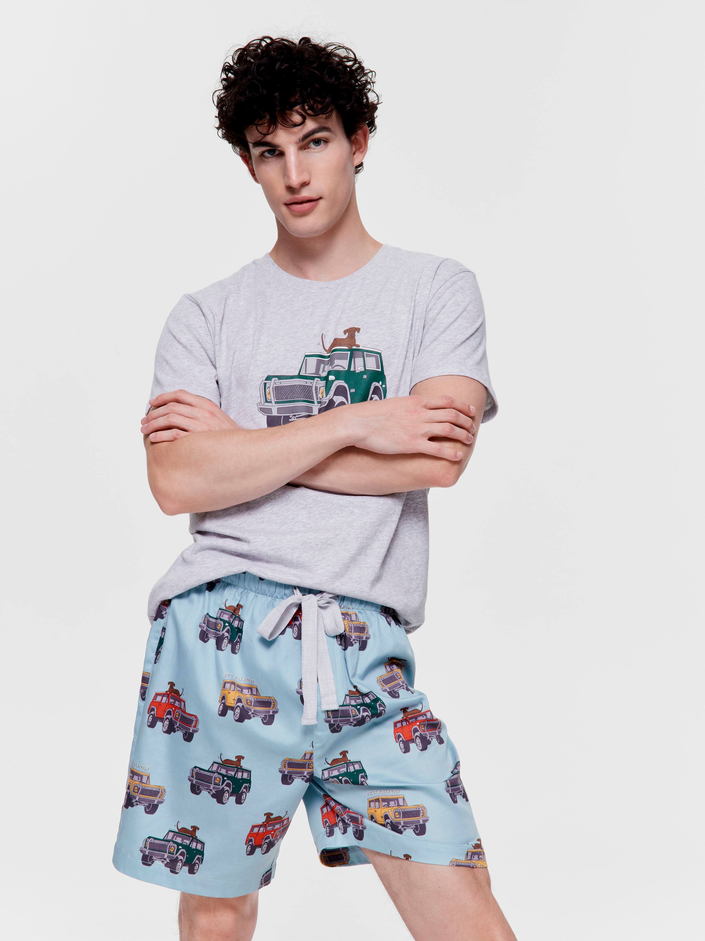 P.A Truck 100% Cotton Mid Short