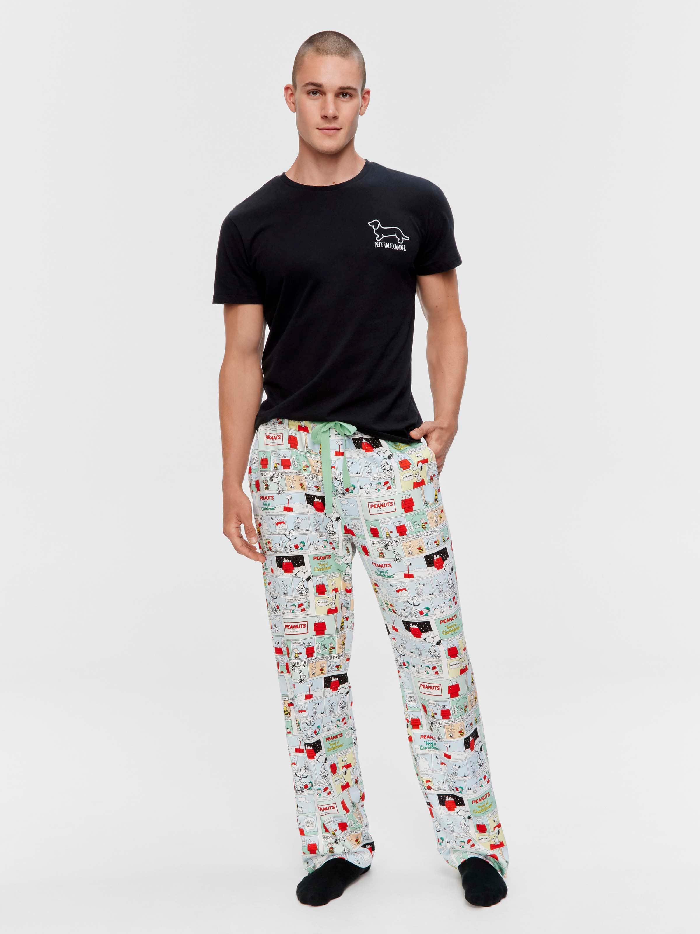 Snoopy Comic Classic Pj Pant