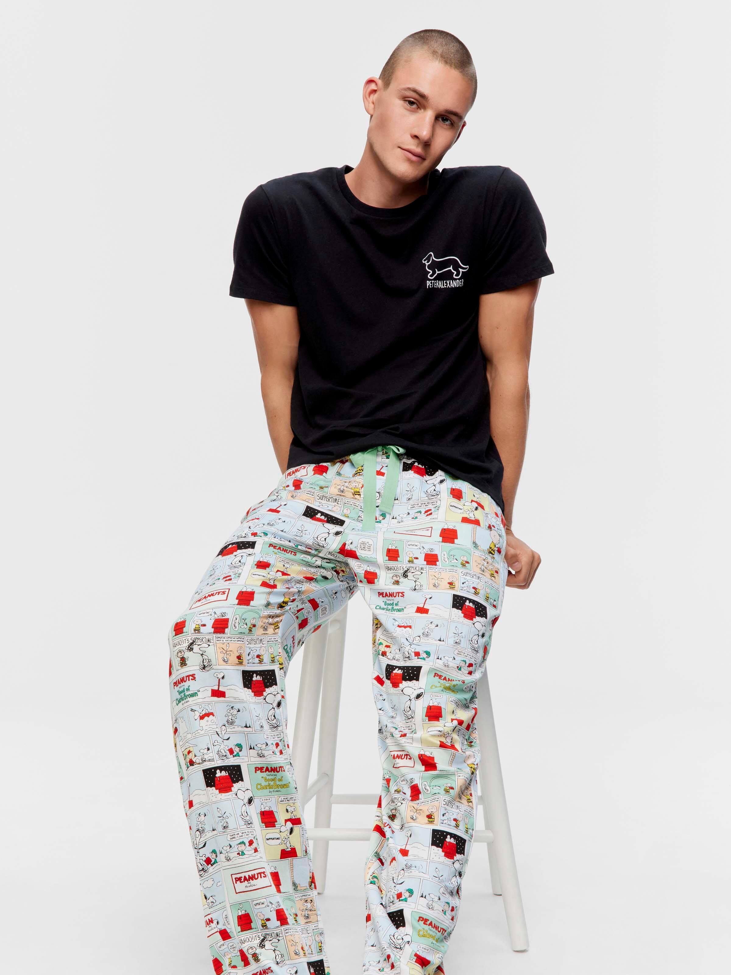 Snoopy Comic Classic Pj Pant