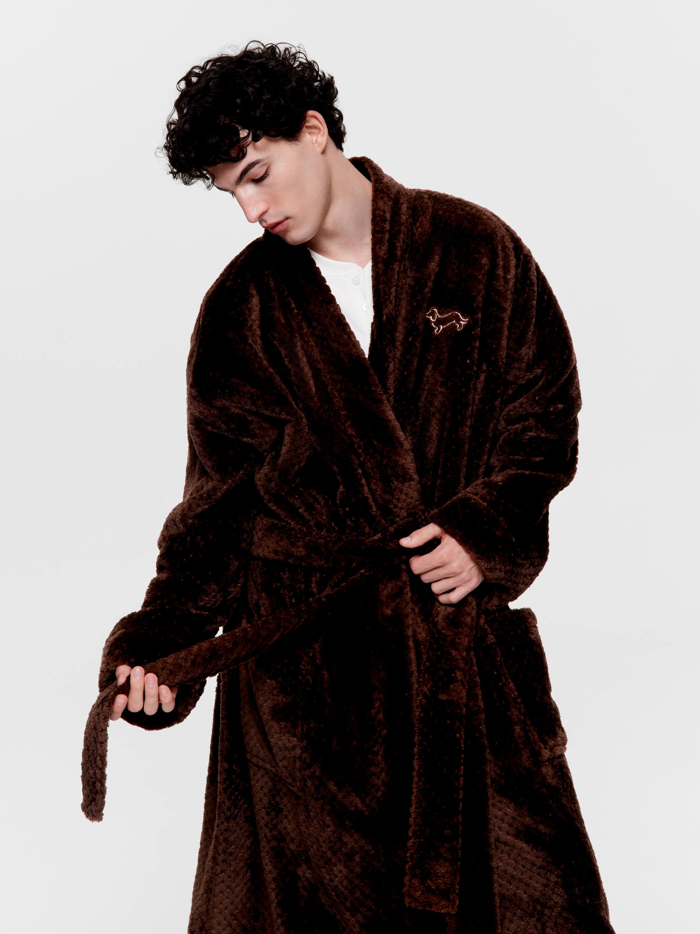 Chocolate Jacquard Gown