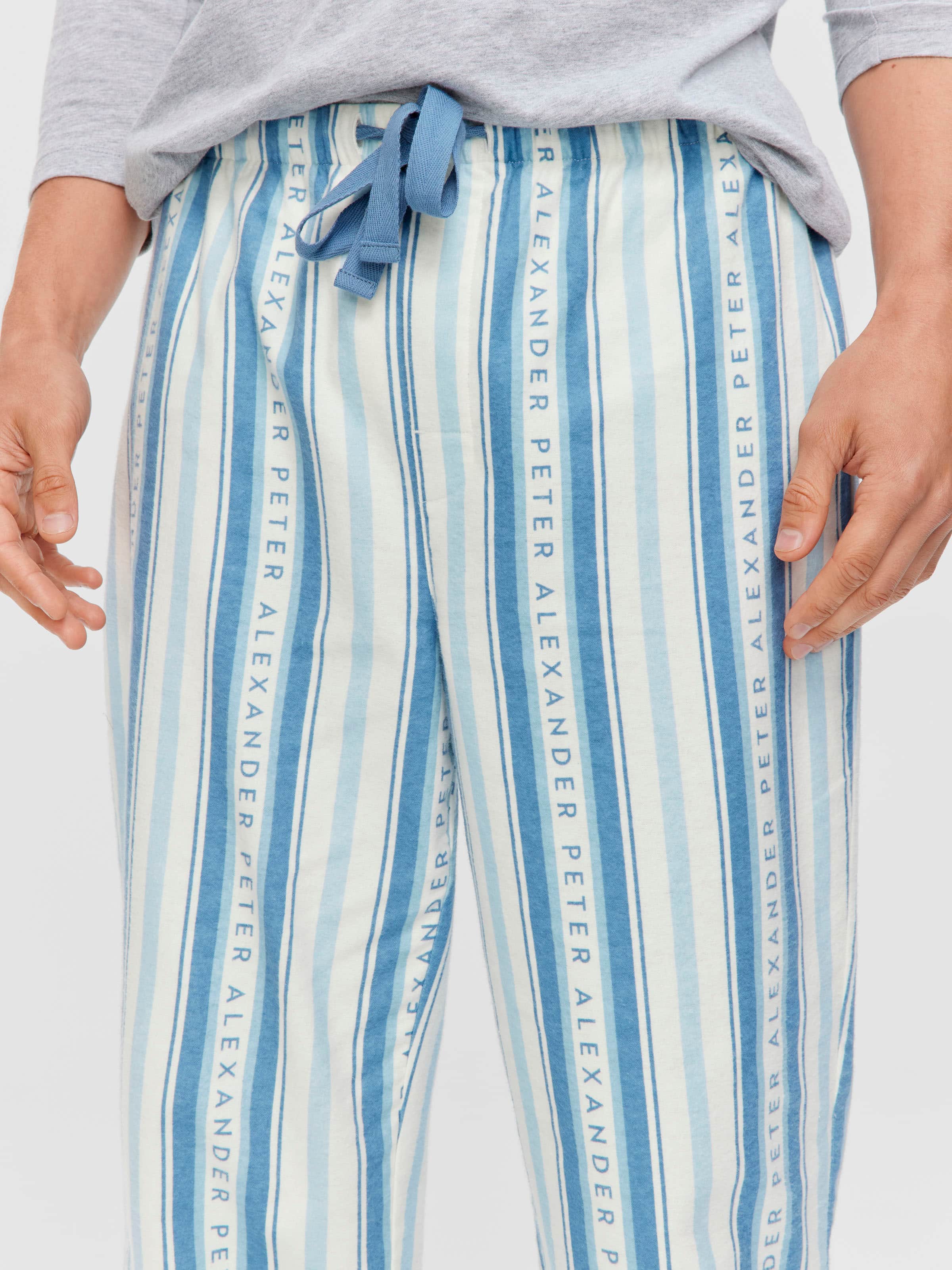 P.A Stripe Flannelette Classic Pj Pant