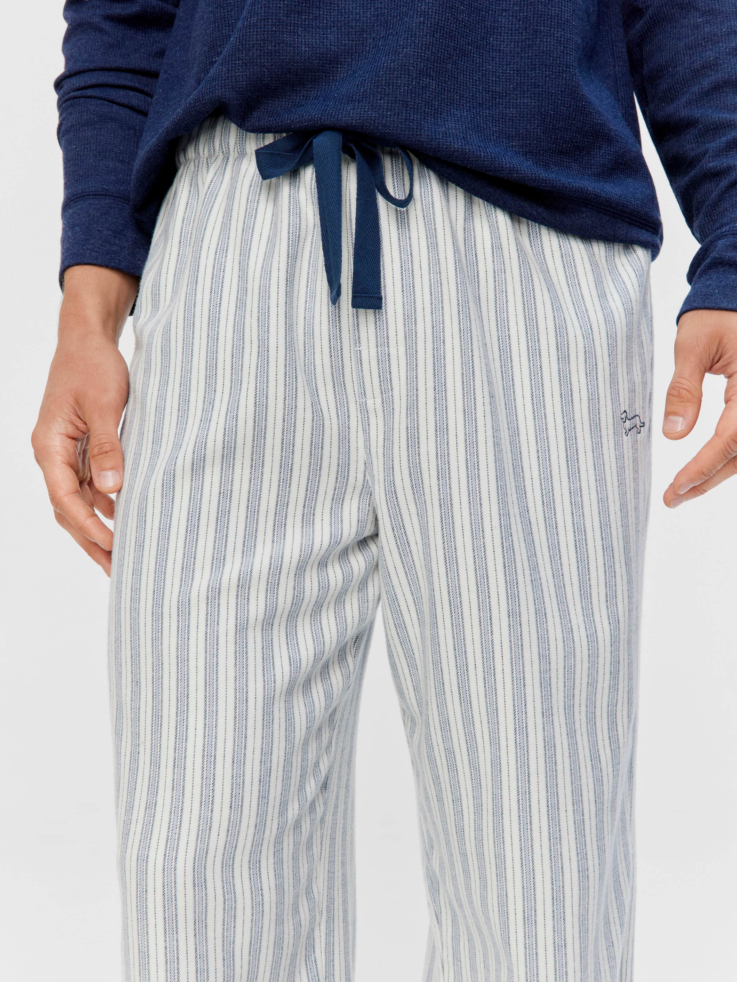 Mini Stripe Flannelette Classic Pj Pant