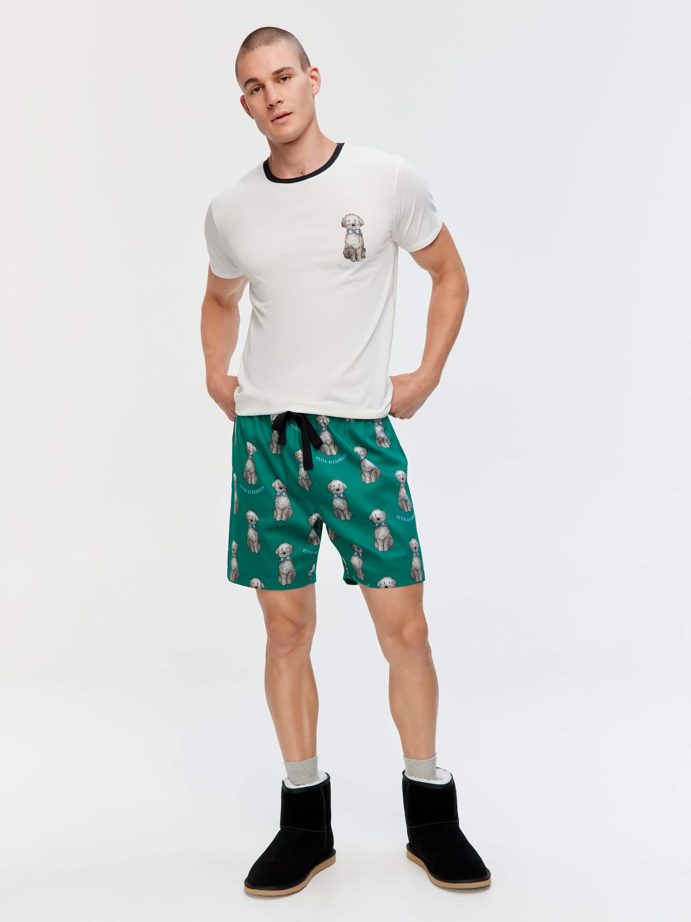 Mr Dog 100% Cotton Mid Short