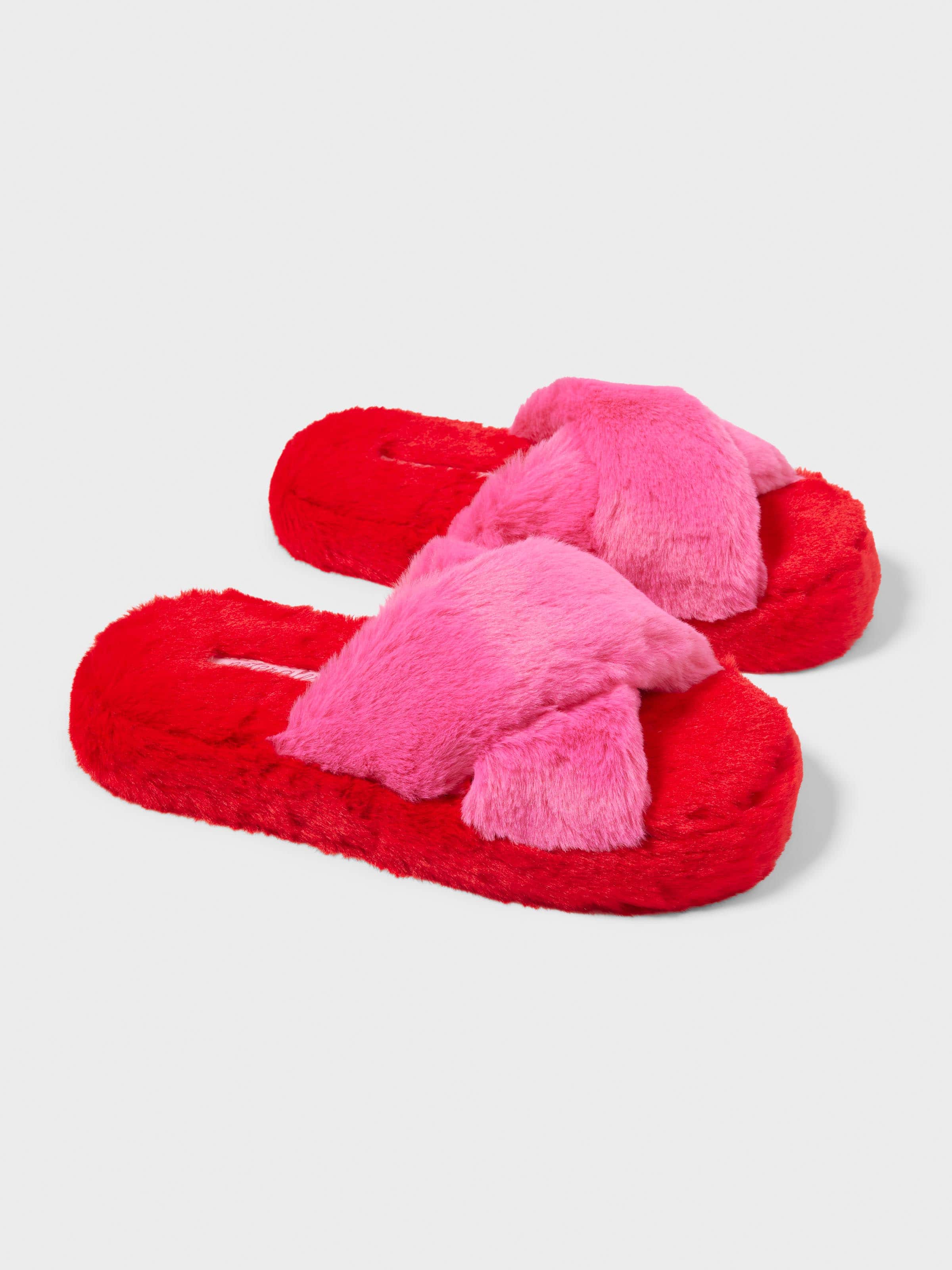 Girls Strawberry Crossover Slipper