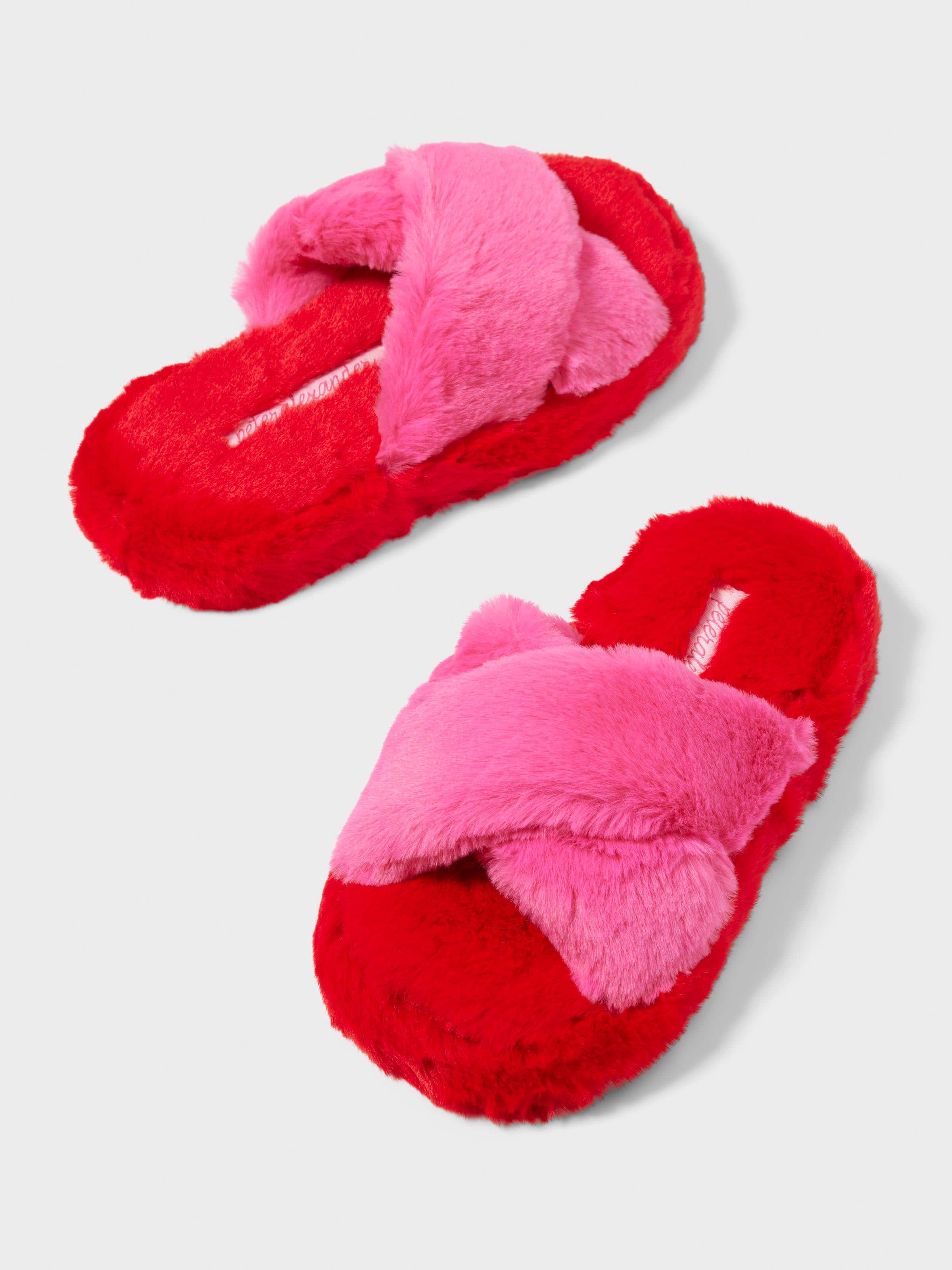 Girls Strawberry Crossover Slipper