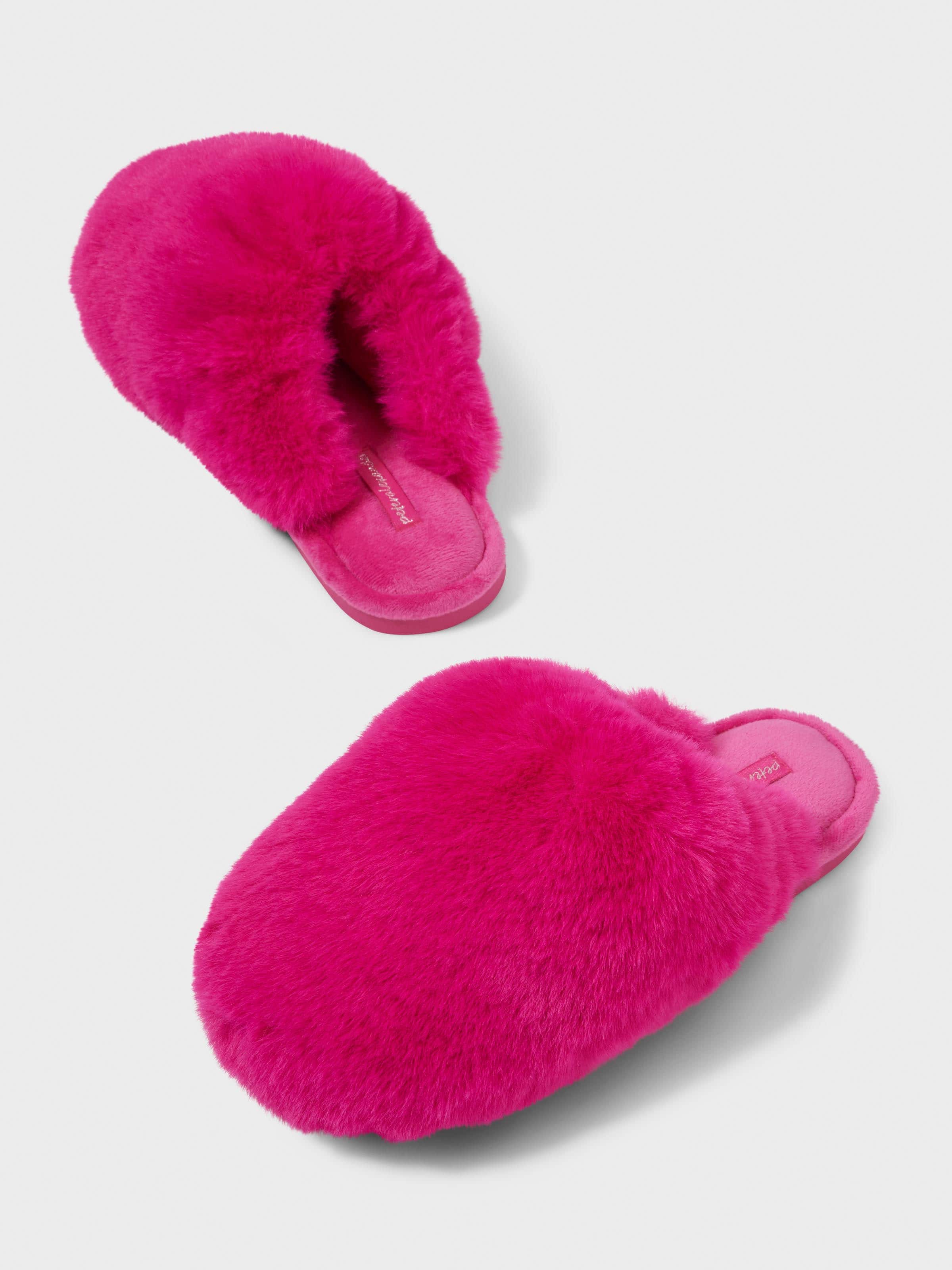 Pink Fluffy Scuff