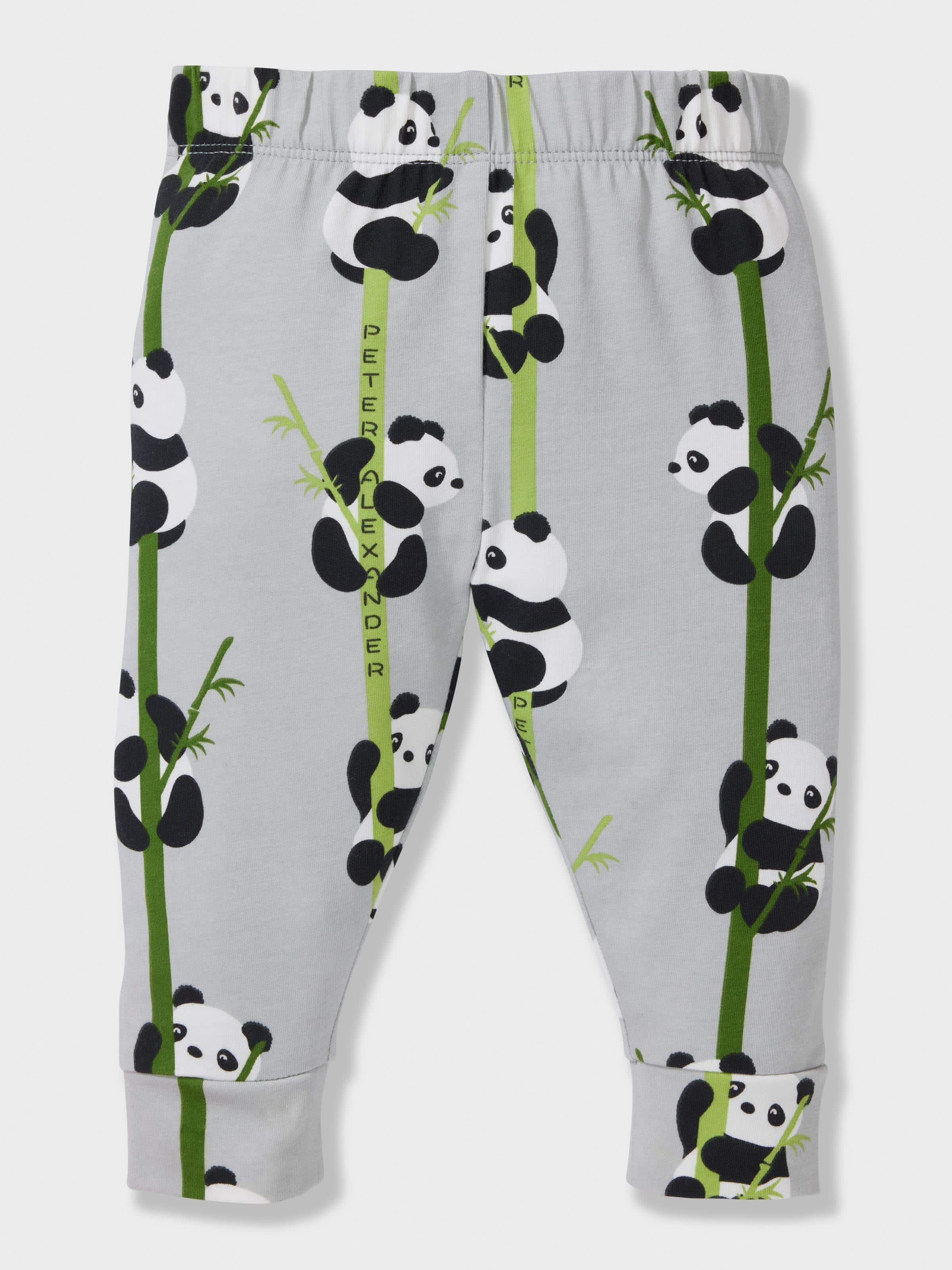 Baby Boy Panda Long Pj Set