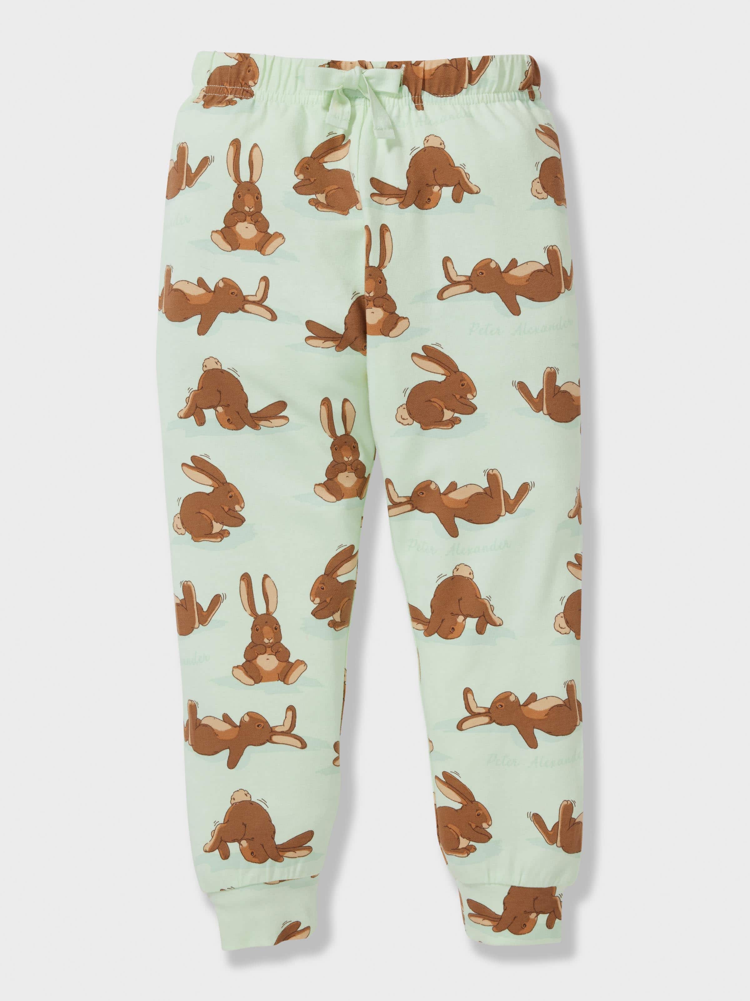 Kids Easter Bunny Long Pj Set