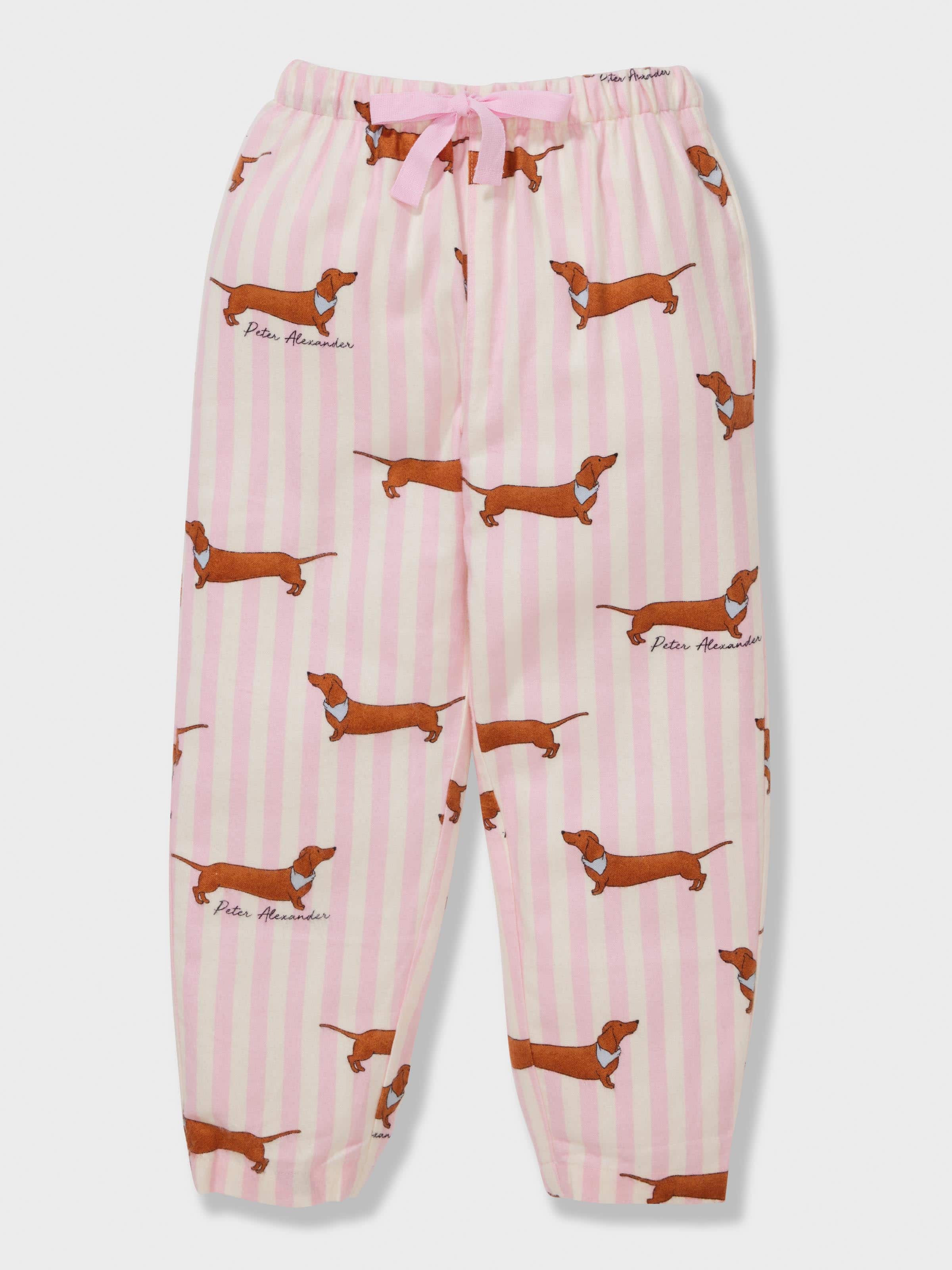 Jnr Girls Penny Stripe Long Classic Pj Set