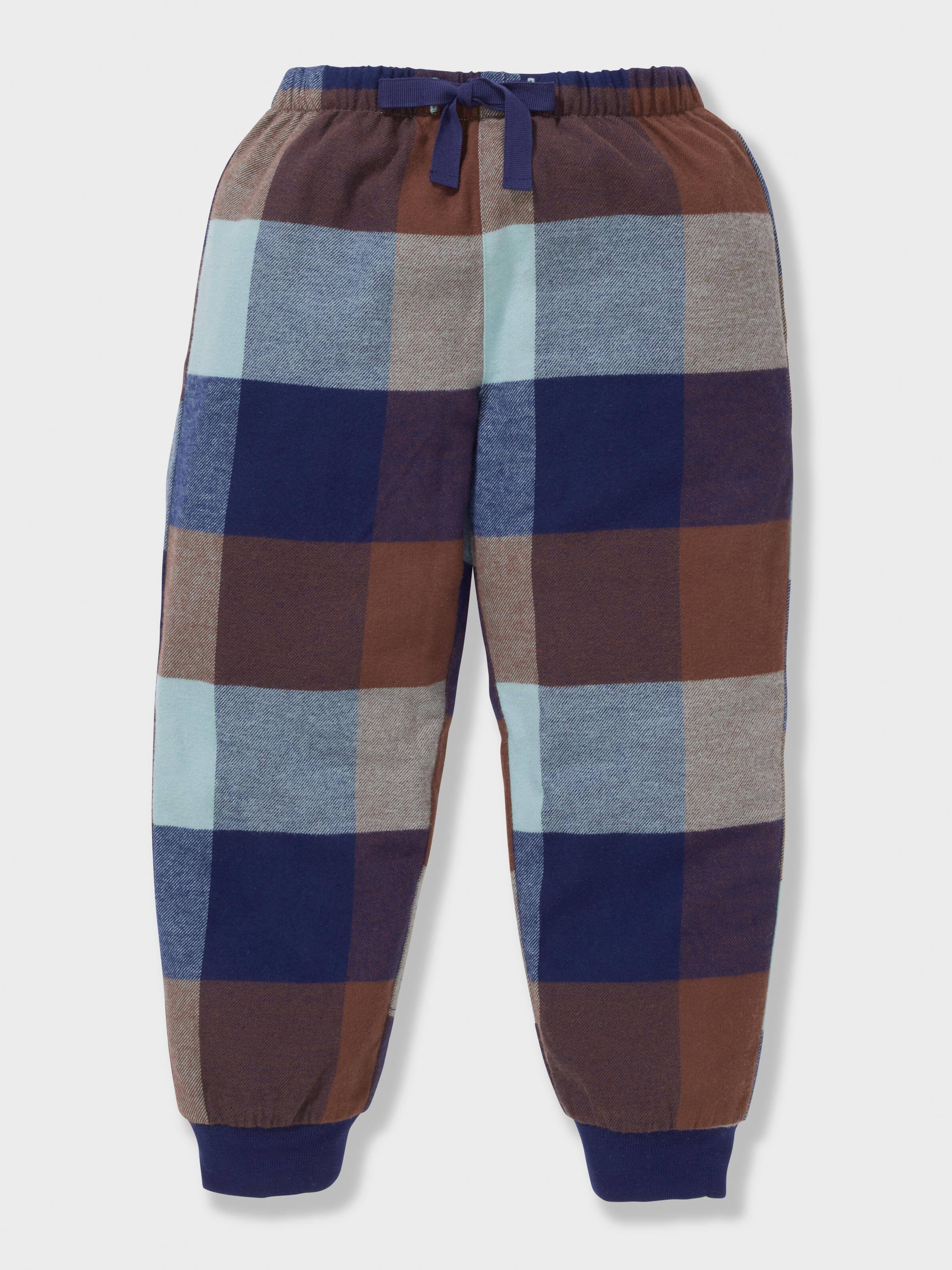 Jnr Boys Buffalo Check Long Pj Set